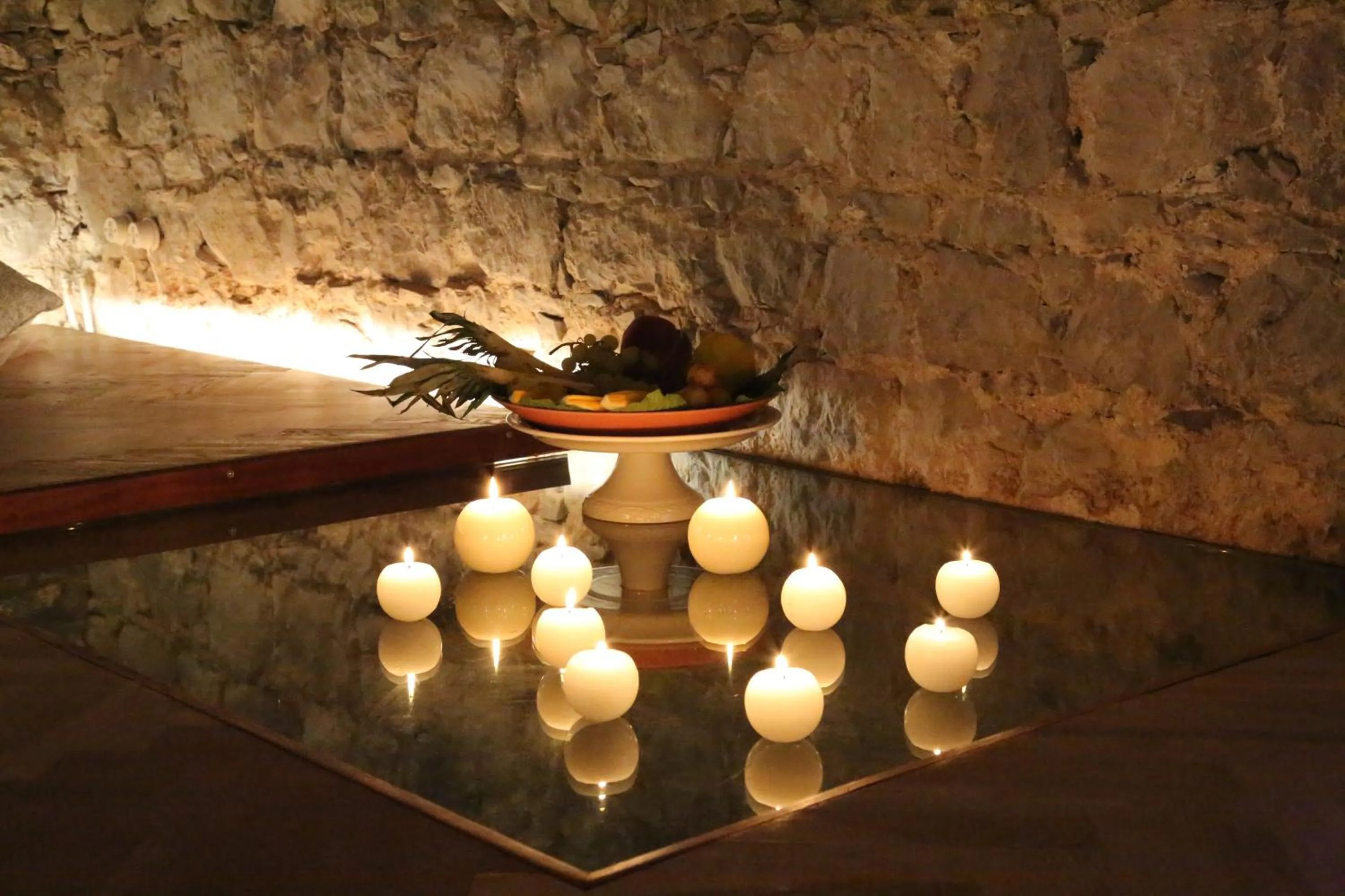 Decorative detail in Albergo Ristorante Cavaliere