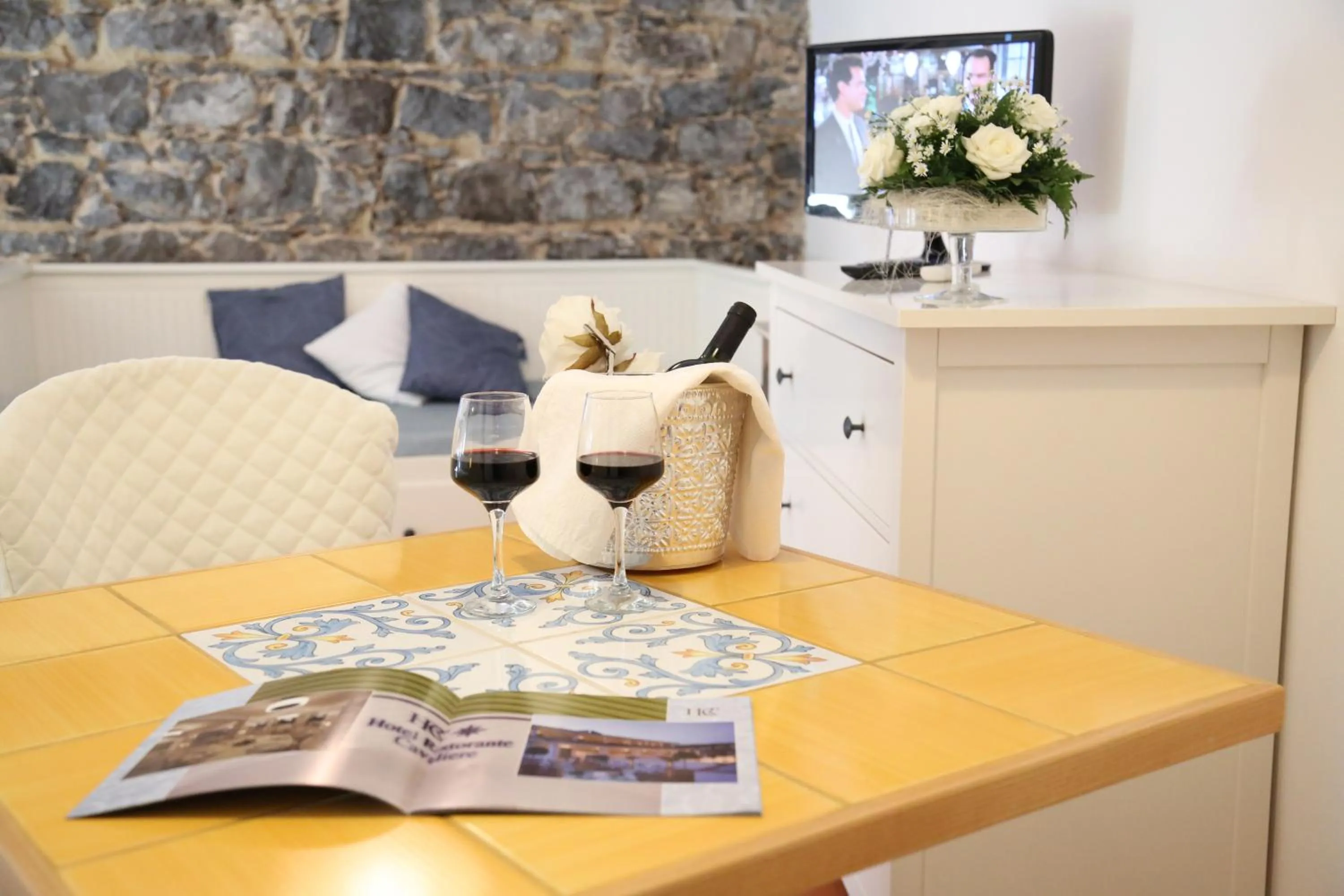 Bedroom in Albergo Ristorante Cavaliere