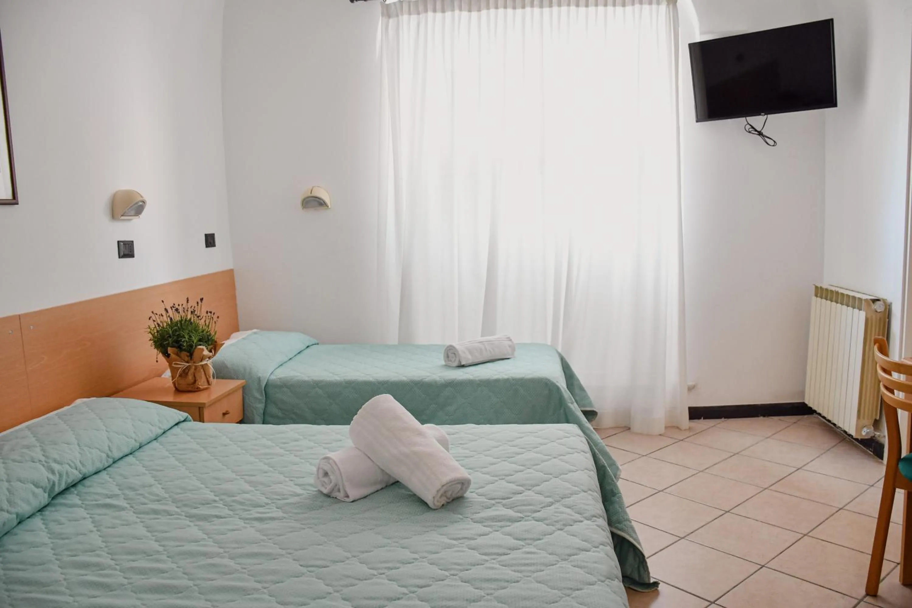 Bedroom, Bed in Hotel Le Palme