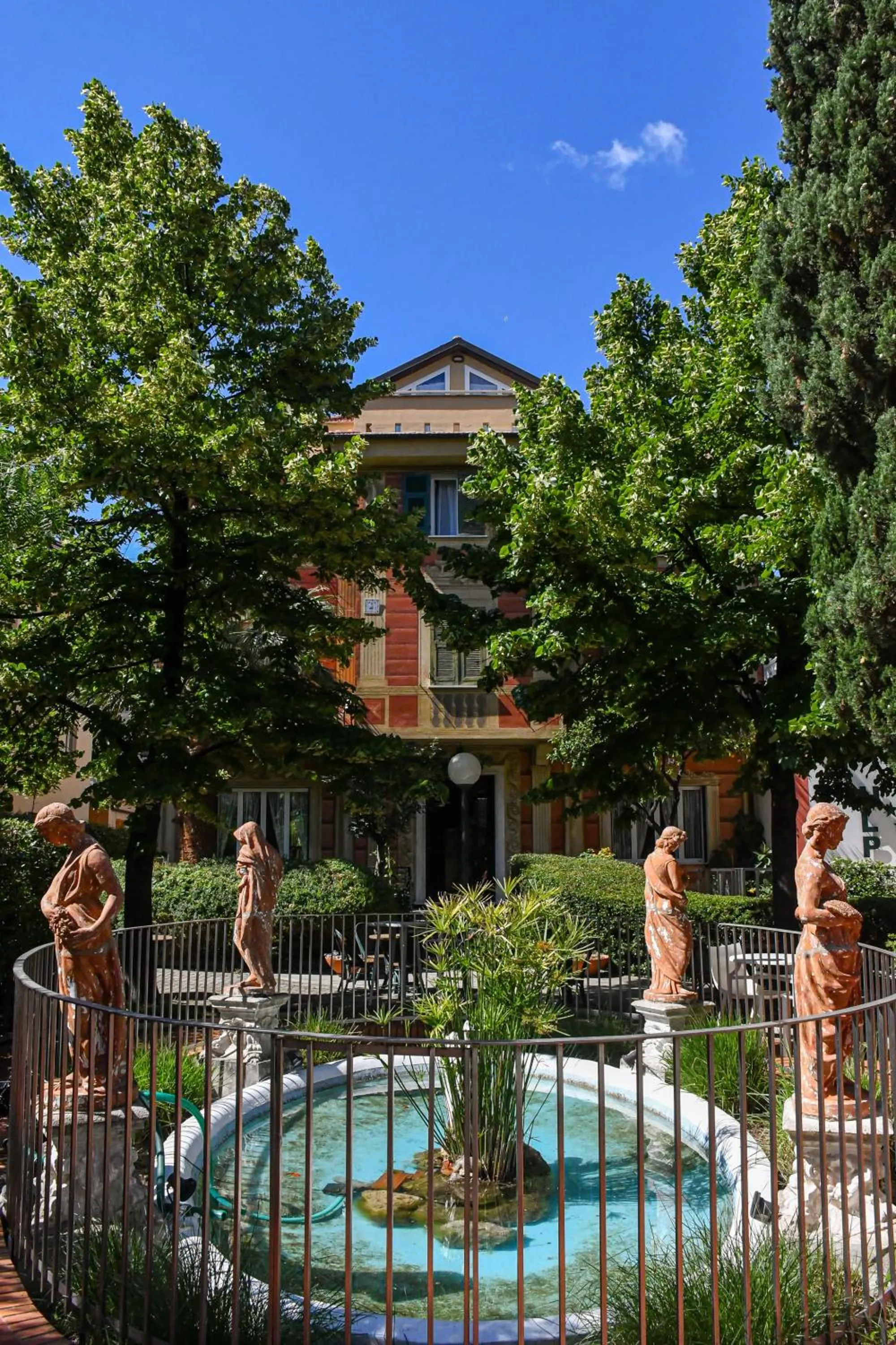 Garden in Hotel Le Palme