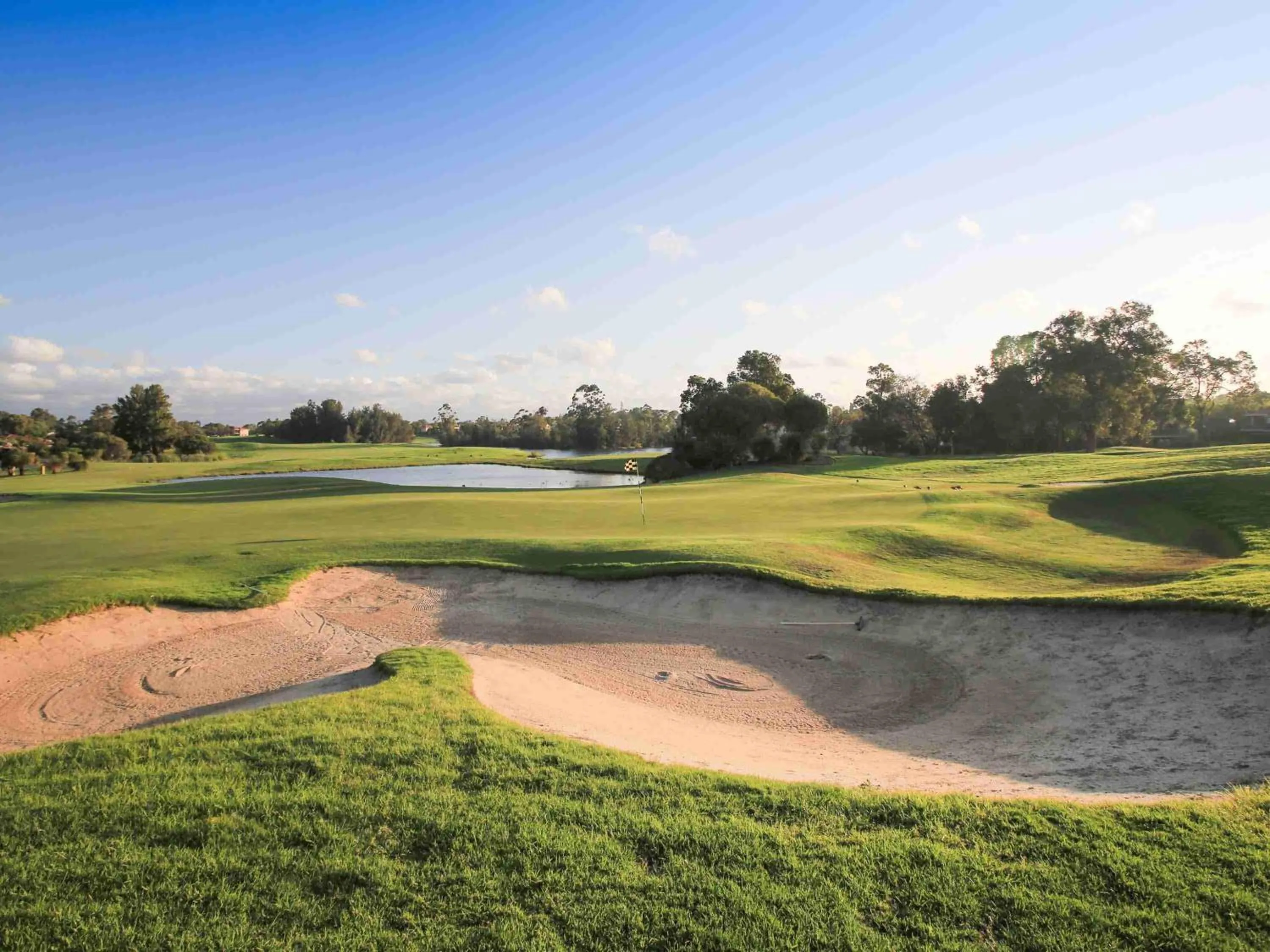Golfcourse in Novotel Clermont-Ferrand