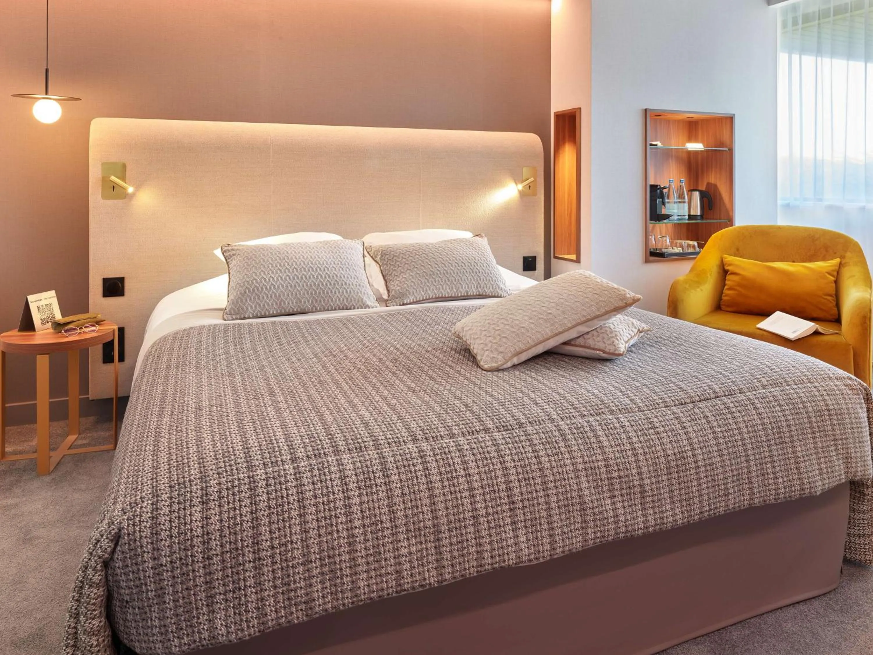 Bedroom, Bed in Best Western Plus Metz Technopole