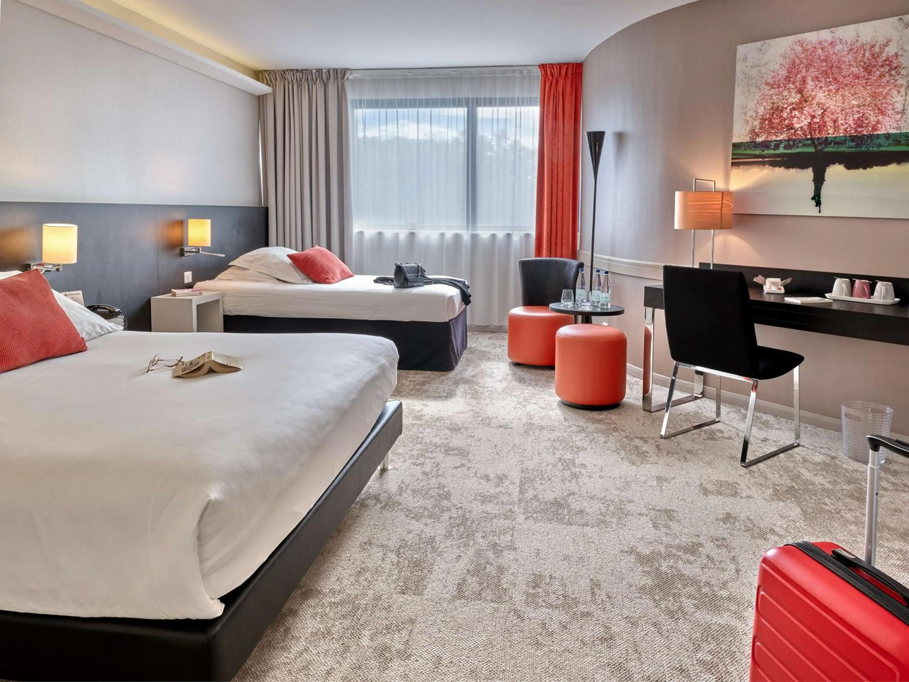 Bedroom, Bed in Best Western Plus Metz Technopole