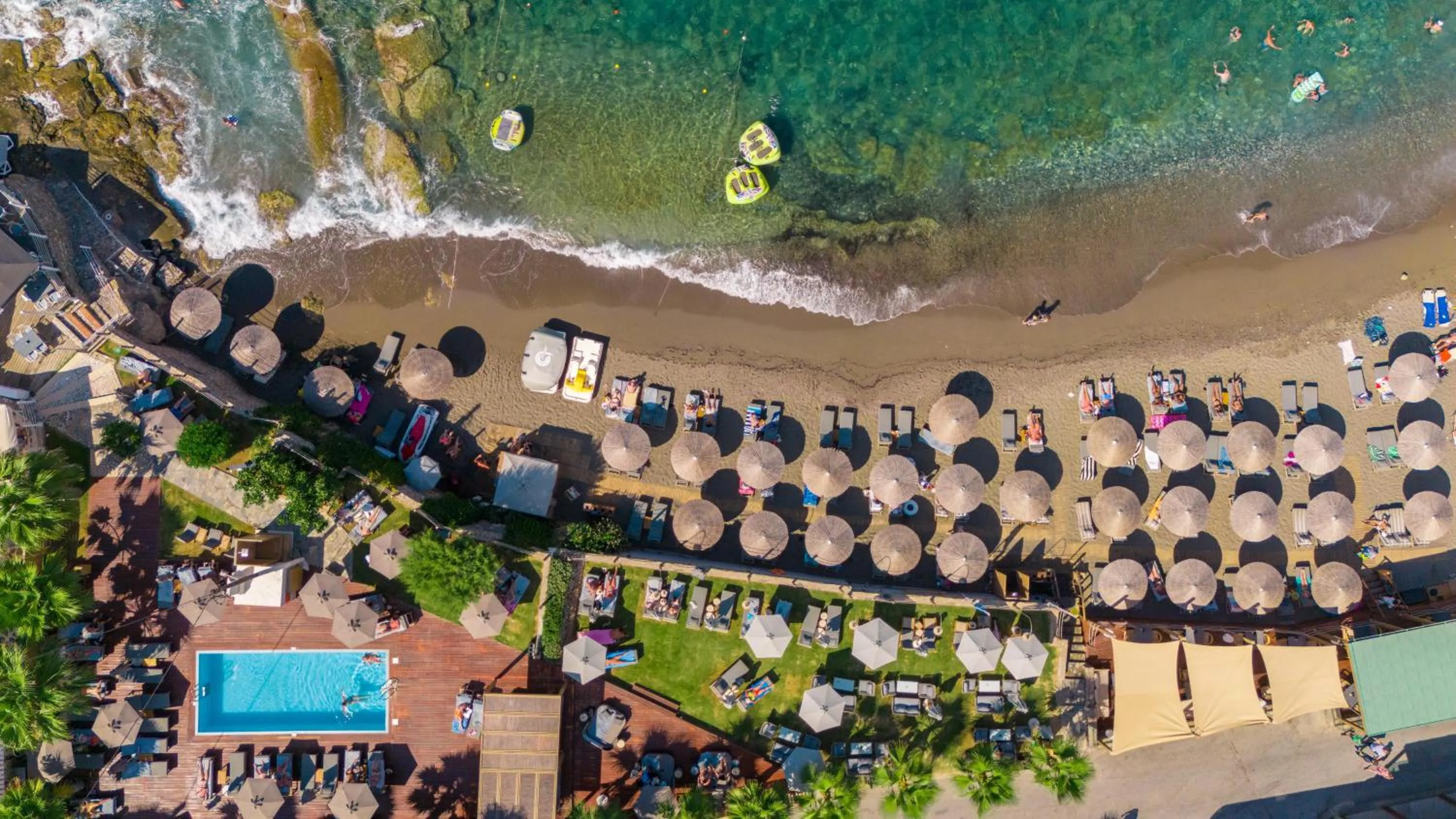 Bird's eye view in AKASHA Beach Hotel & Spa