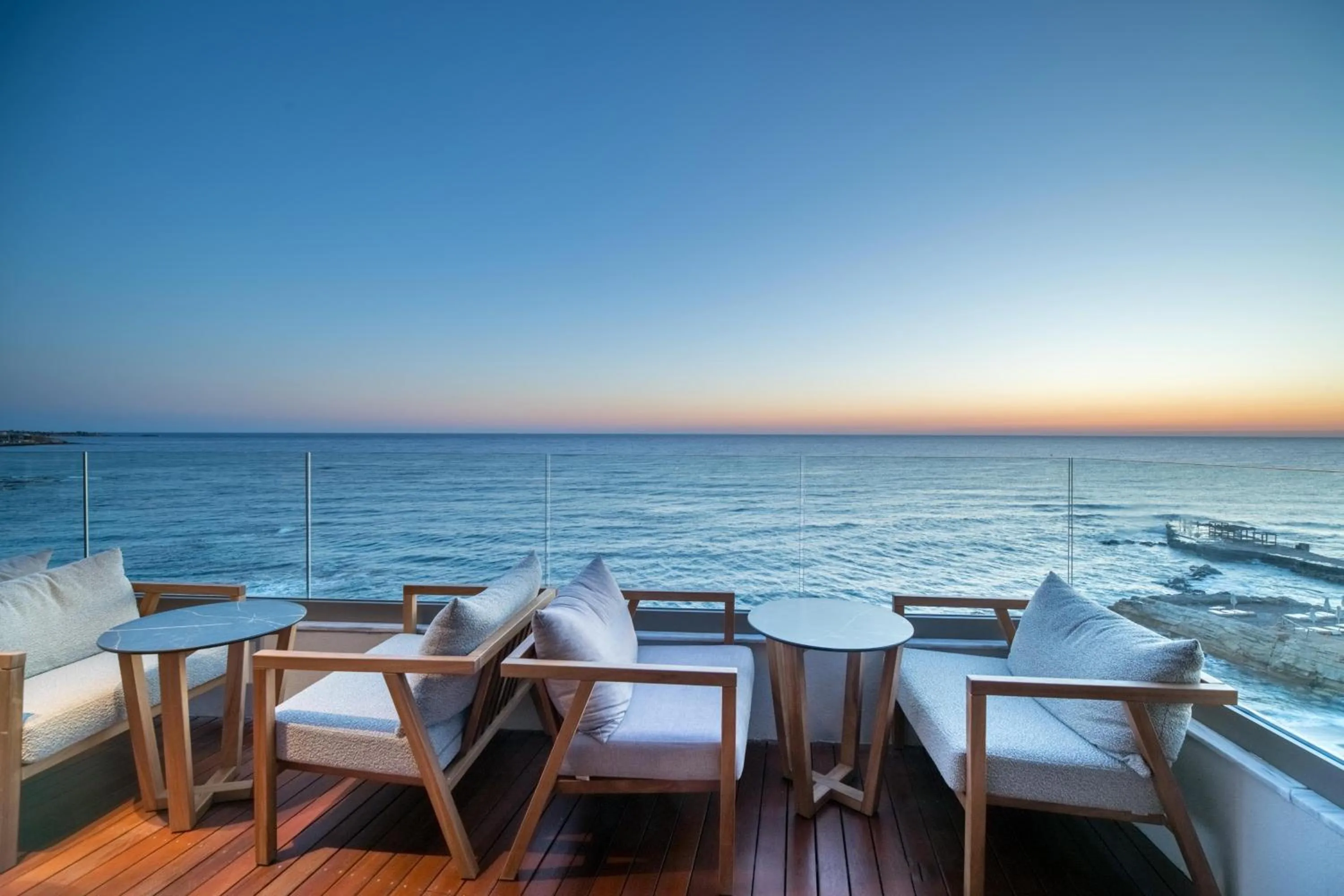 Balcony/Terrace in AKASHA Beach Hotel & Spa