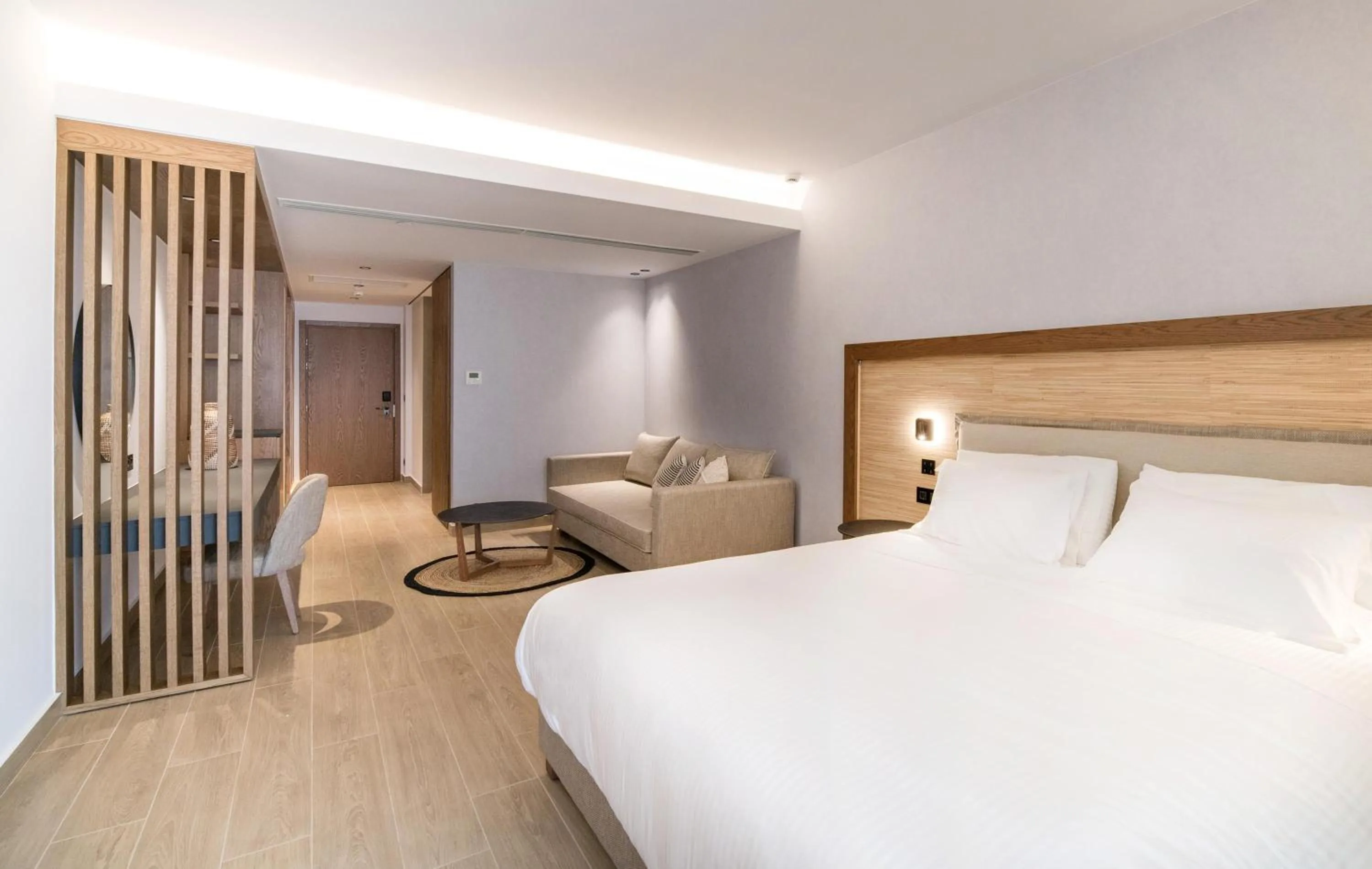 Photo of the whole room, Bed in AKASHA Beach Hotel & Spa