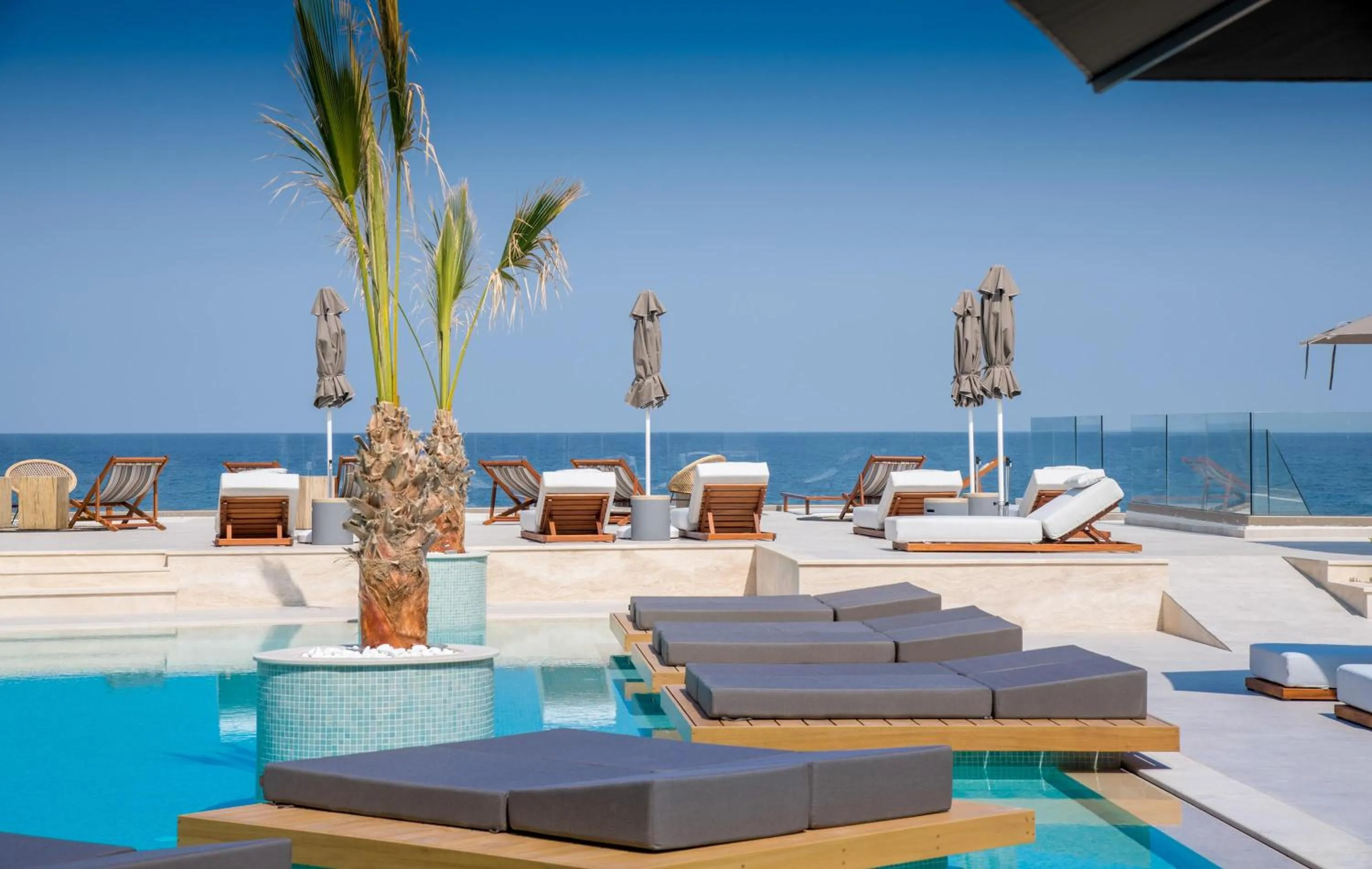 Swimming pool in AKASHA Beach Hotel & Spa