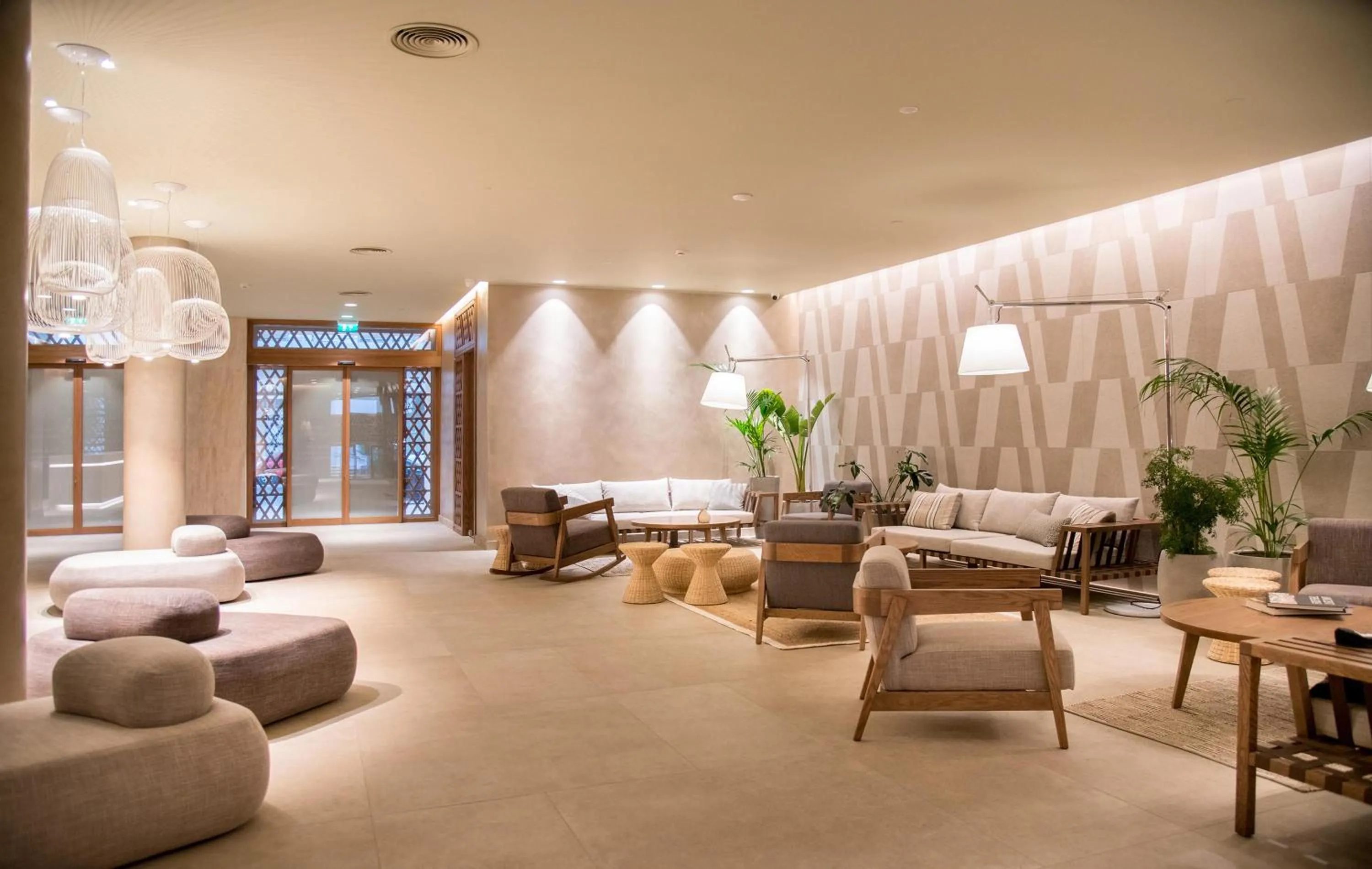 Lobby or reception in AKASHA Beach Hotel & Spa