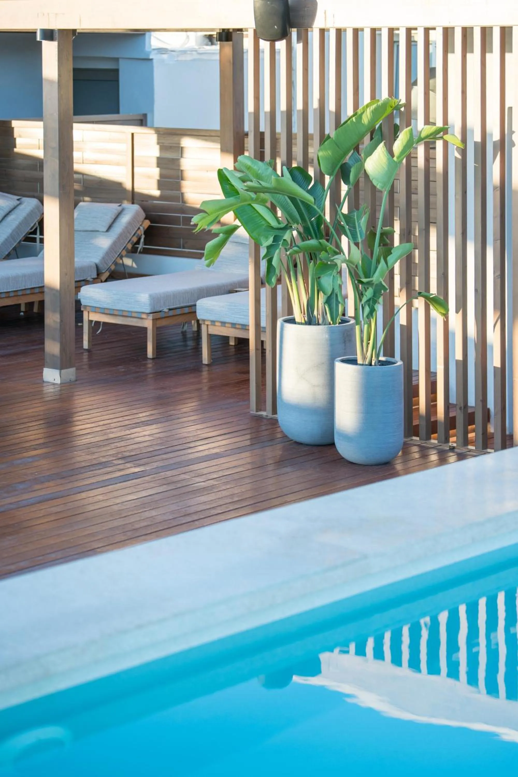 Swimming pool in AKASHA Beach Hotel & Spa