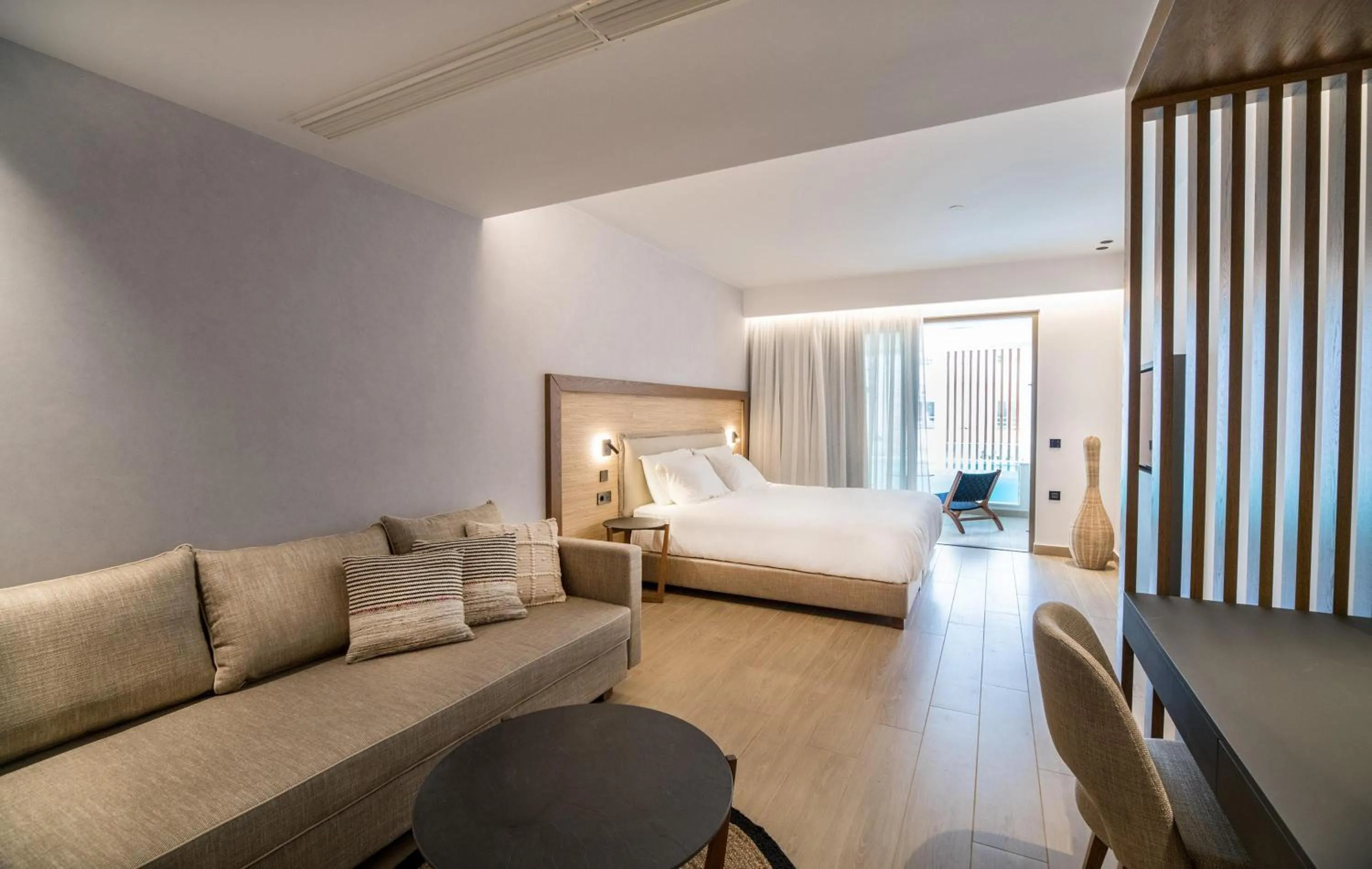 Photo of the whole room, Bed in AKASHA Beach Hotel & Spa