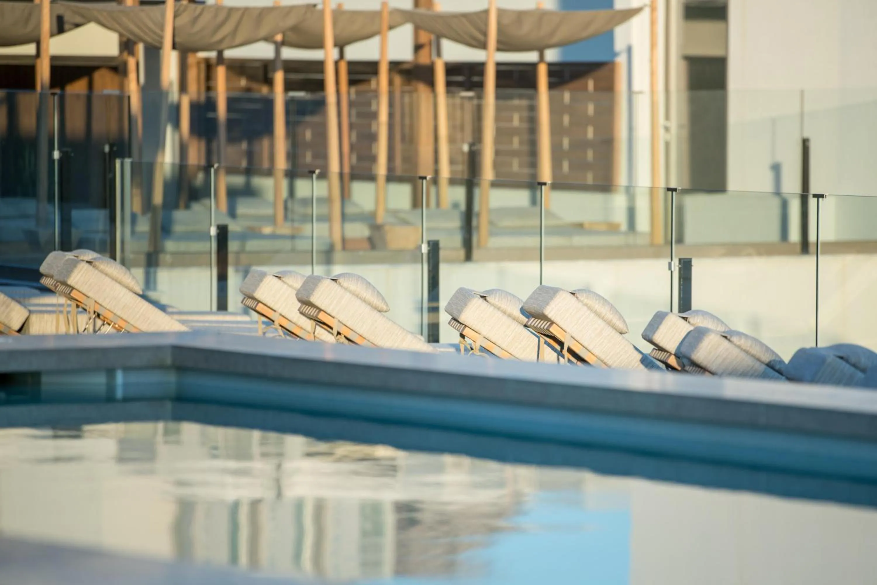 Swimming pool in AKASHA Beach Hotel & Spa