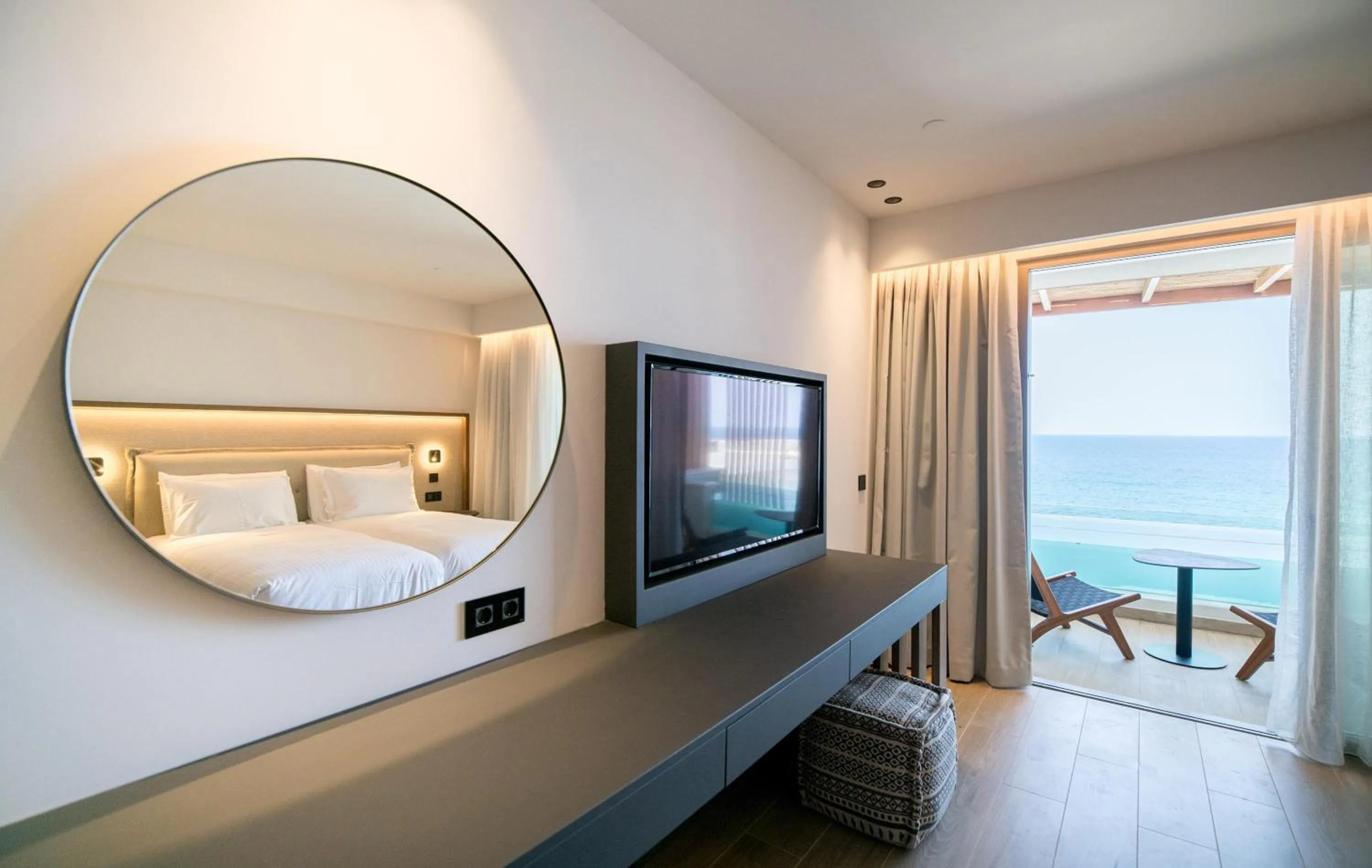 Photo of the whole room, Bed in AKASHA Beach Hotel & Spa