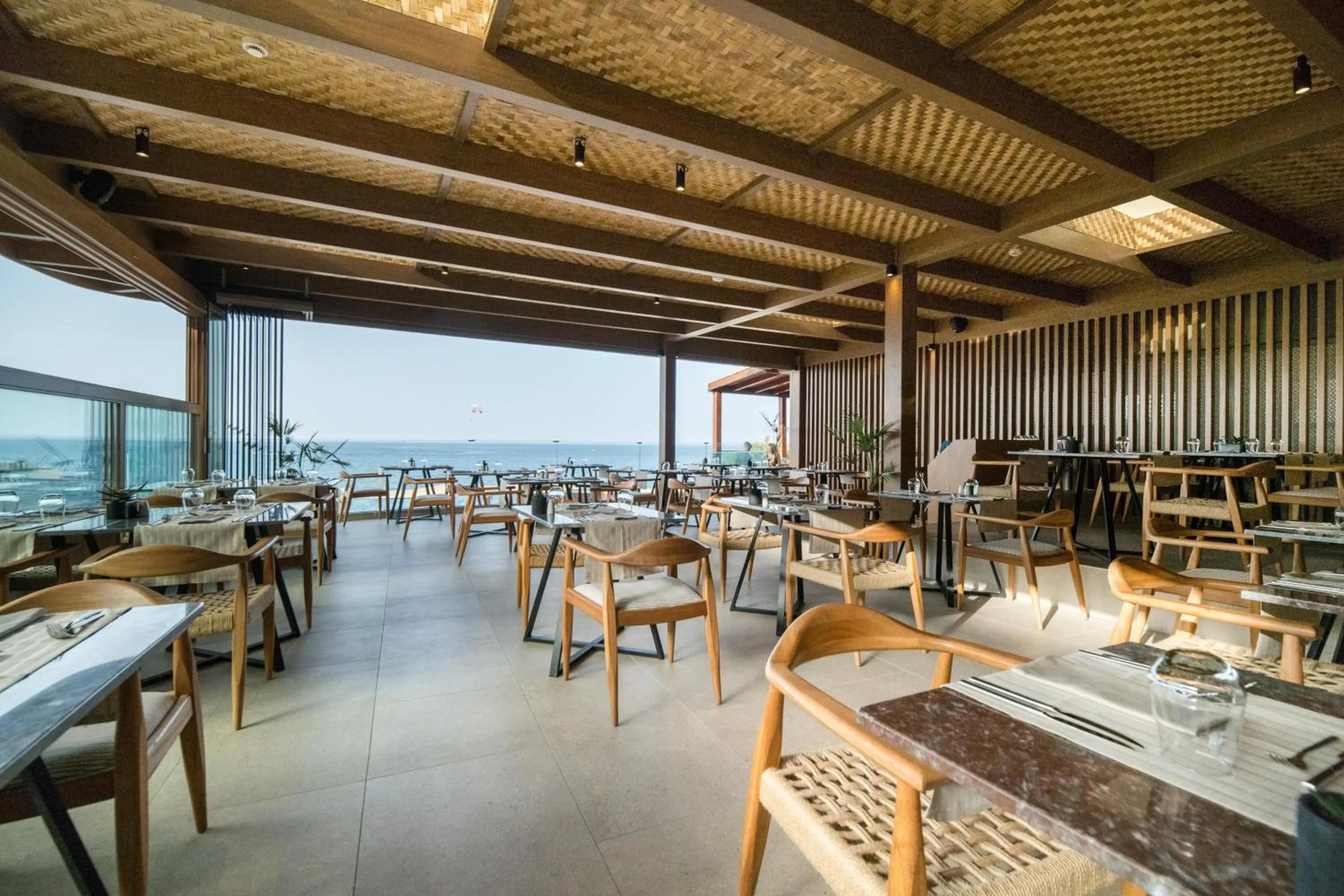 Restaurant/places to eat in AKASHA Beach Hotel & Spa