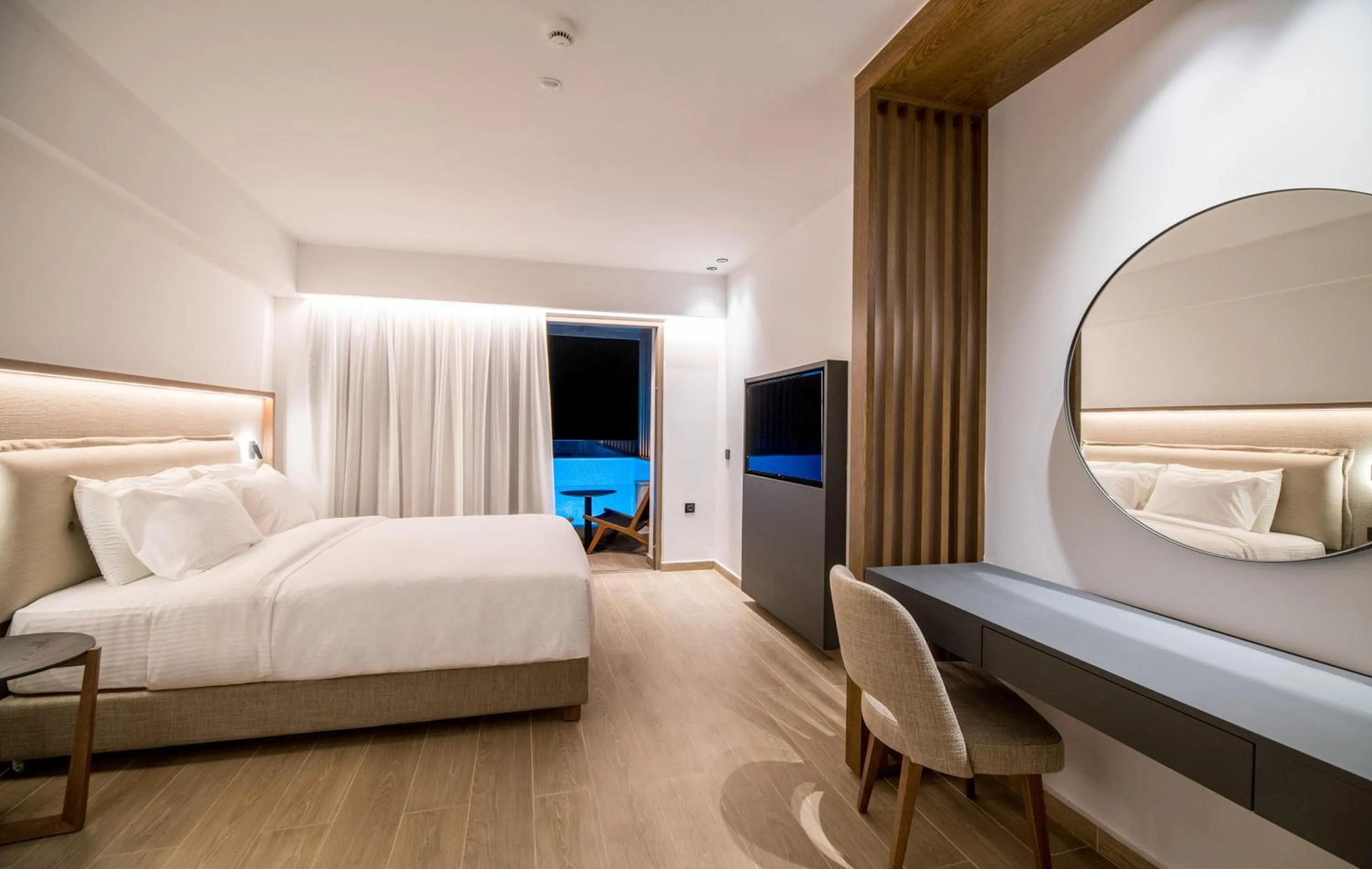 Photo of the whole room, Bed in AKASHA Beach Hotel & Spa