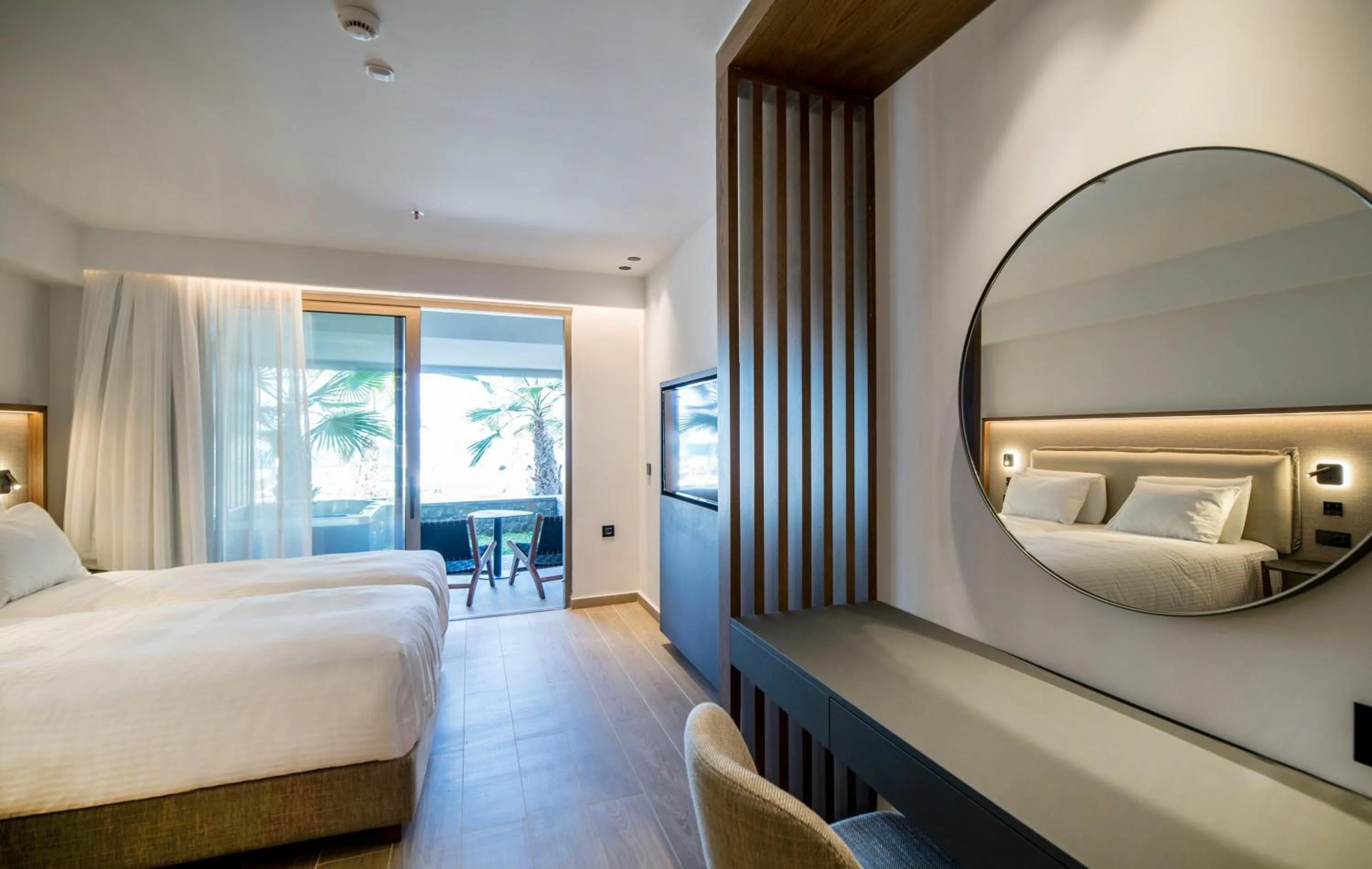 Photo of the whole room, Bed in AKASHA Beach Hotel & Spa