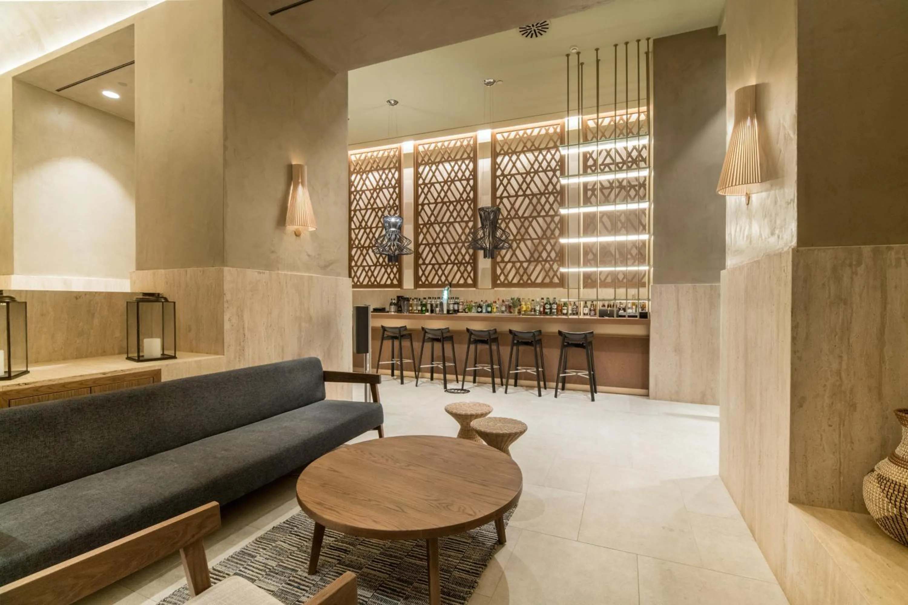 Lounge or bar in AKASHA Beach Hotel & Spa