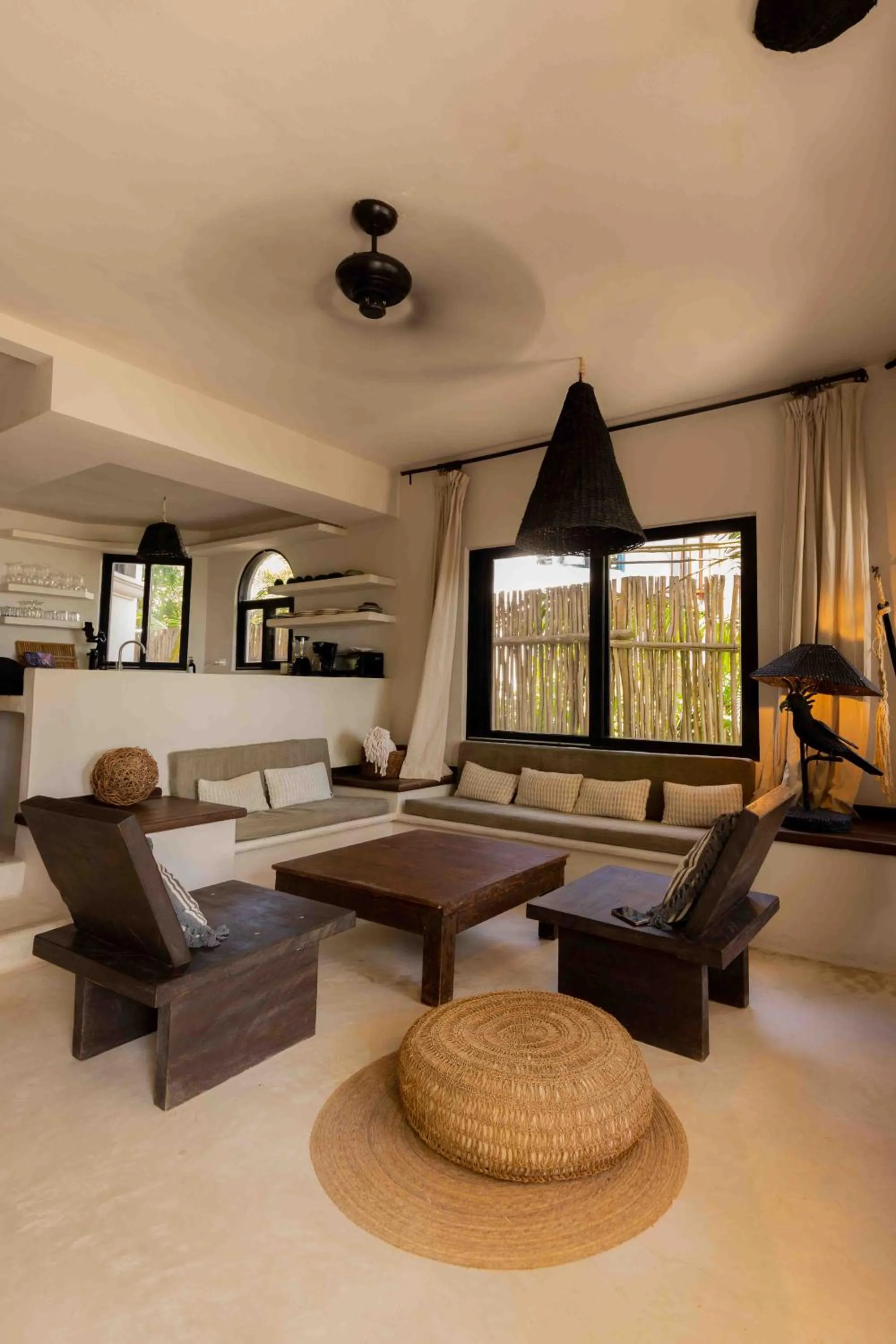 Photo of the whole room in NEST Tulum