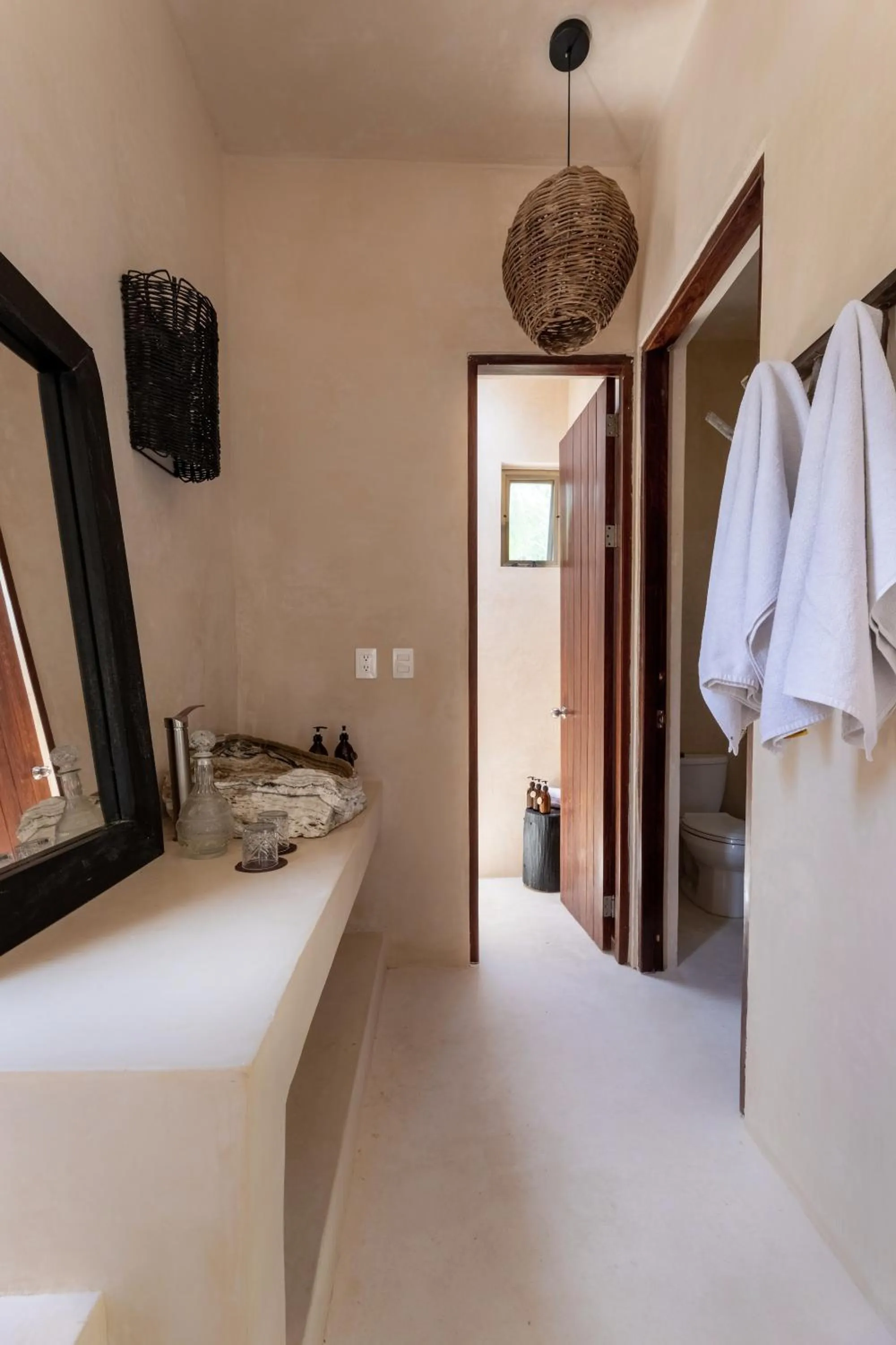 Bathroom in NEST Tulum