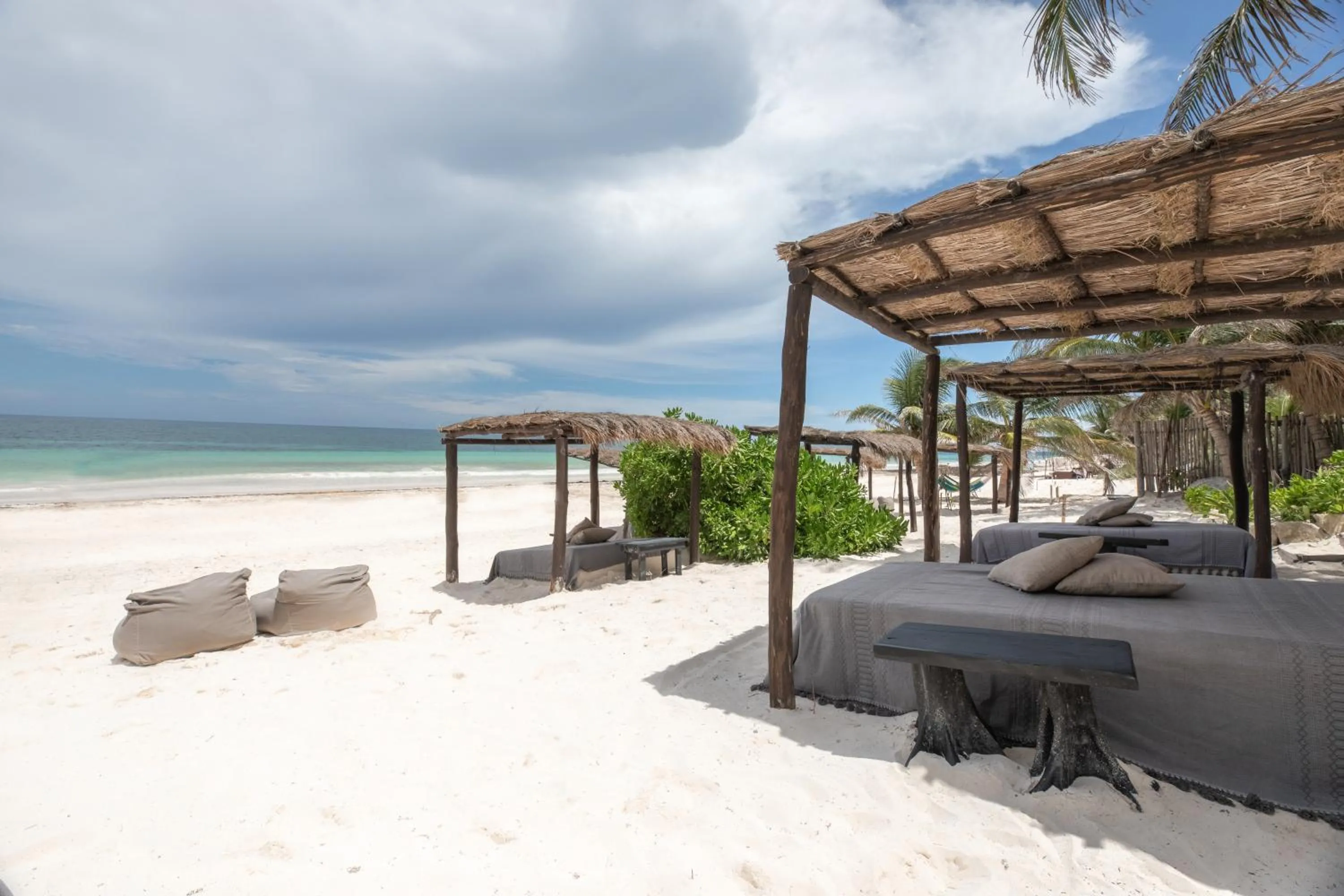 Beach in NEST Tulum