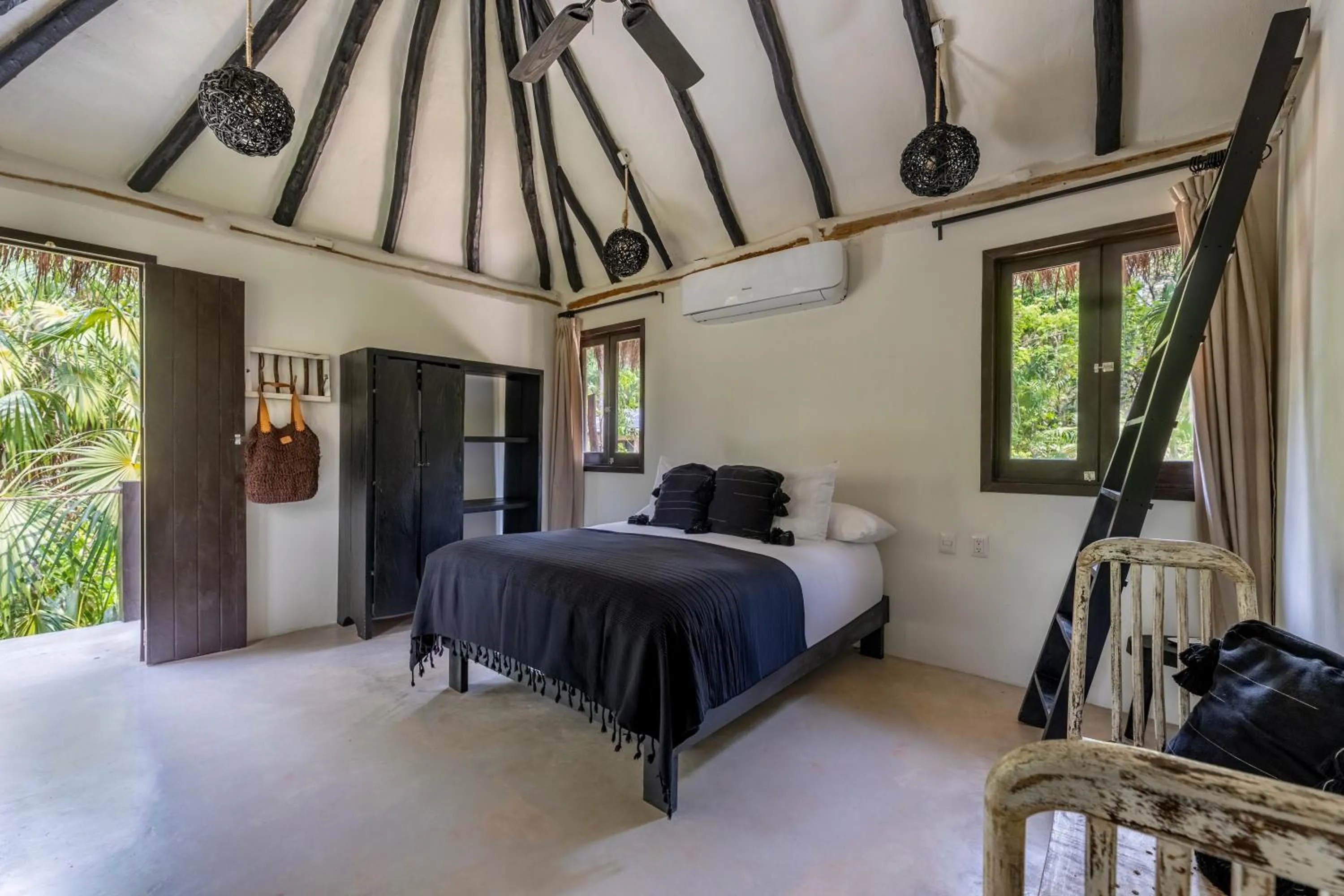 Bed in NEST Tulum