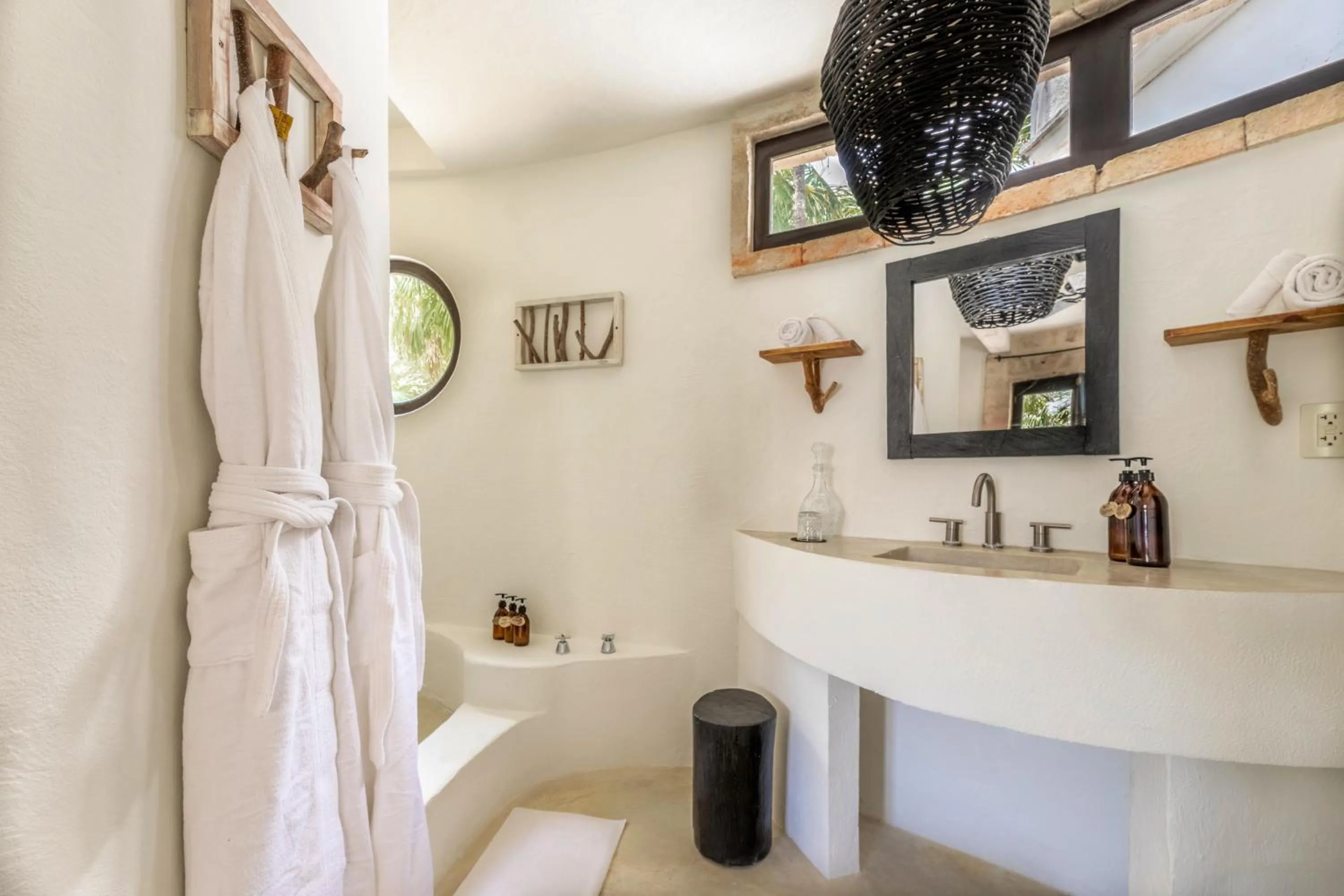 Shower in NEST Tulum