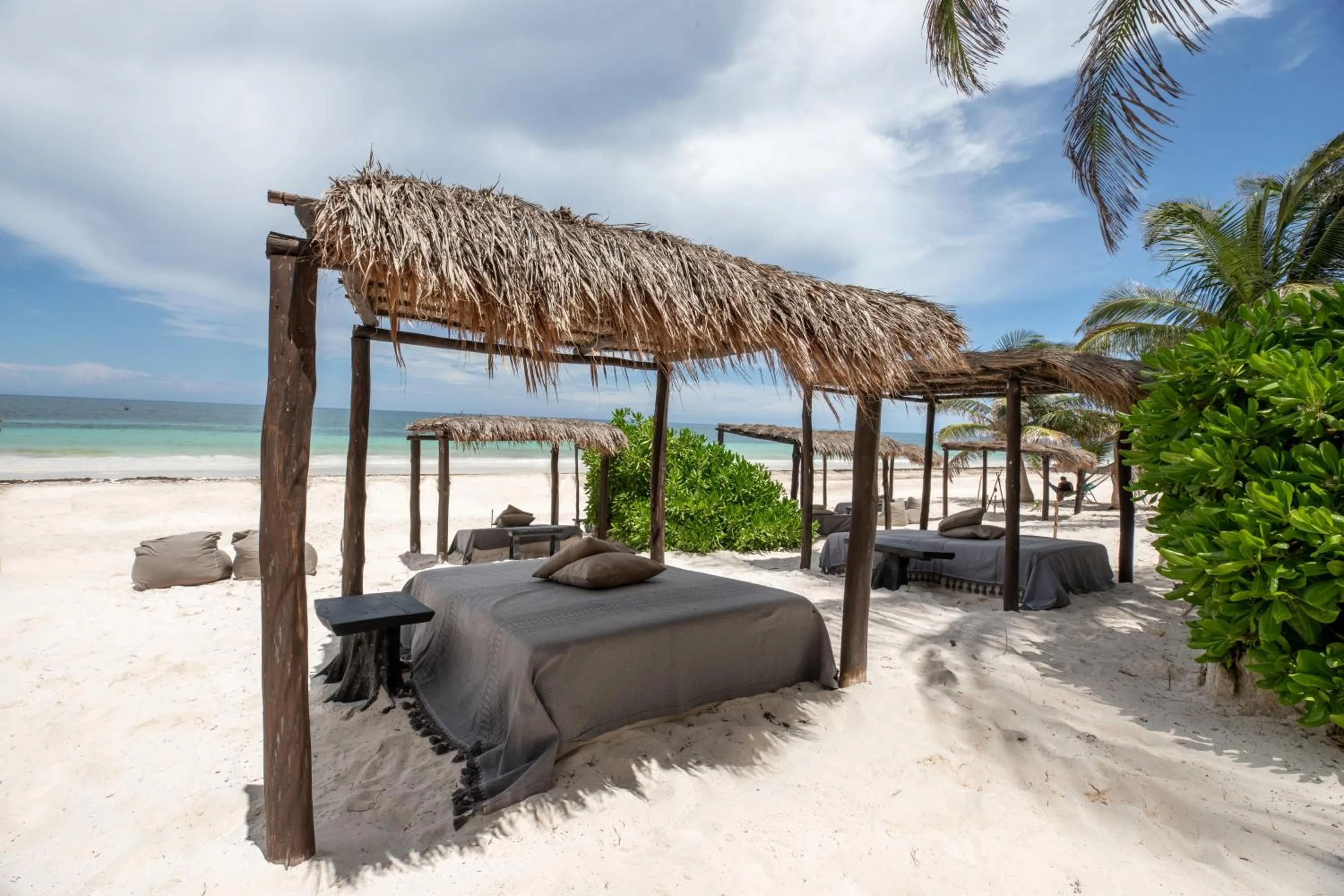 Beach in NEST Tulum