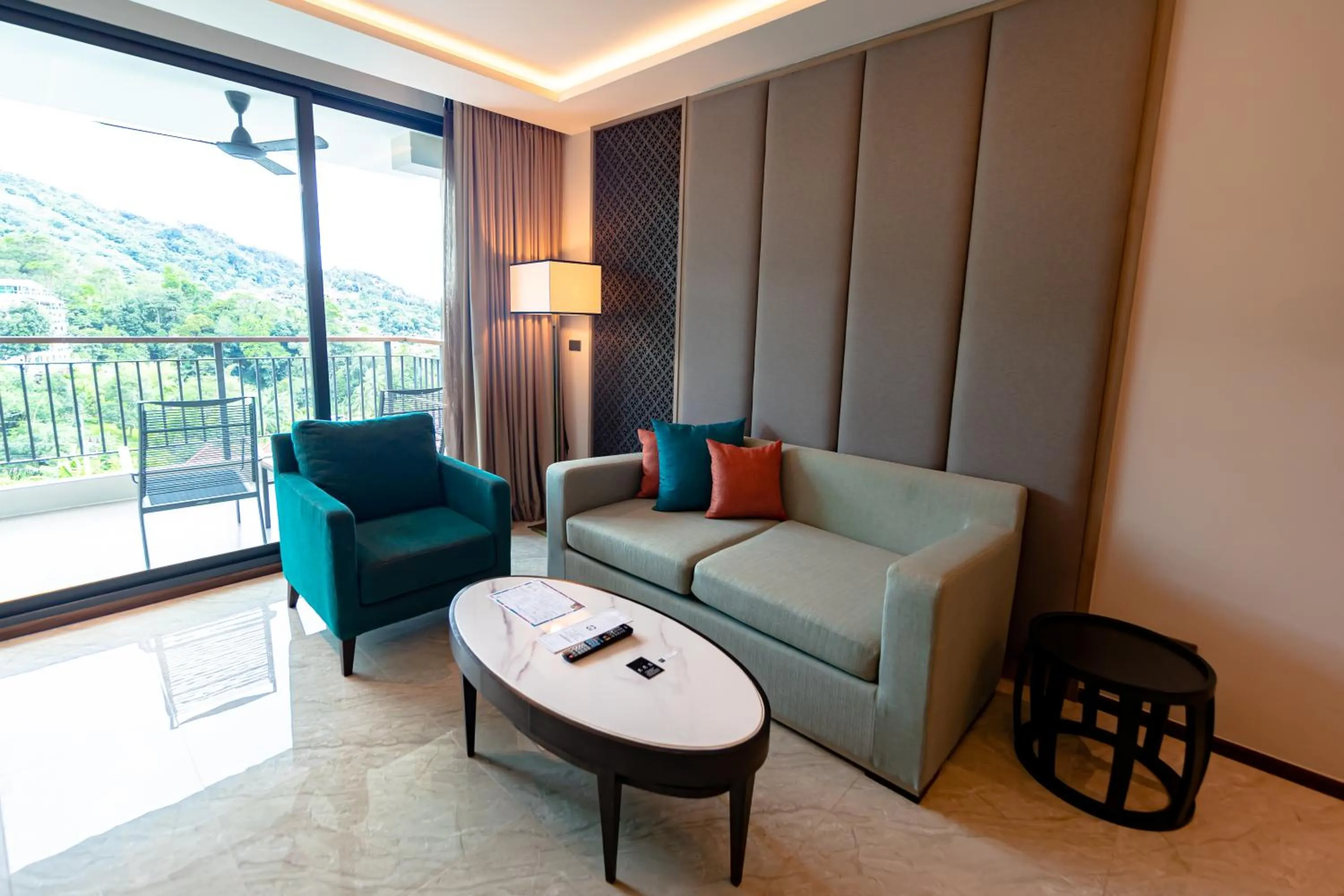 Living room in SKYVIEW Resort Phuket Patong Beach