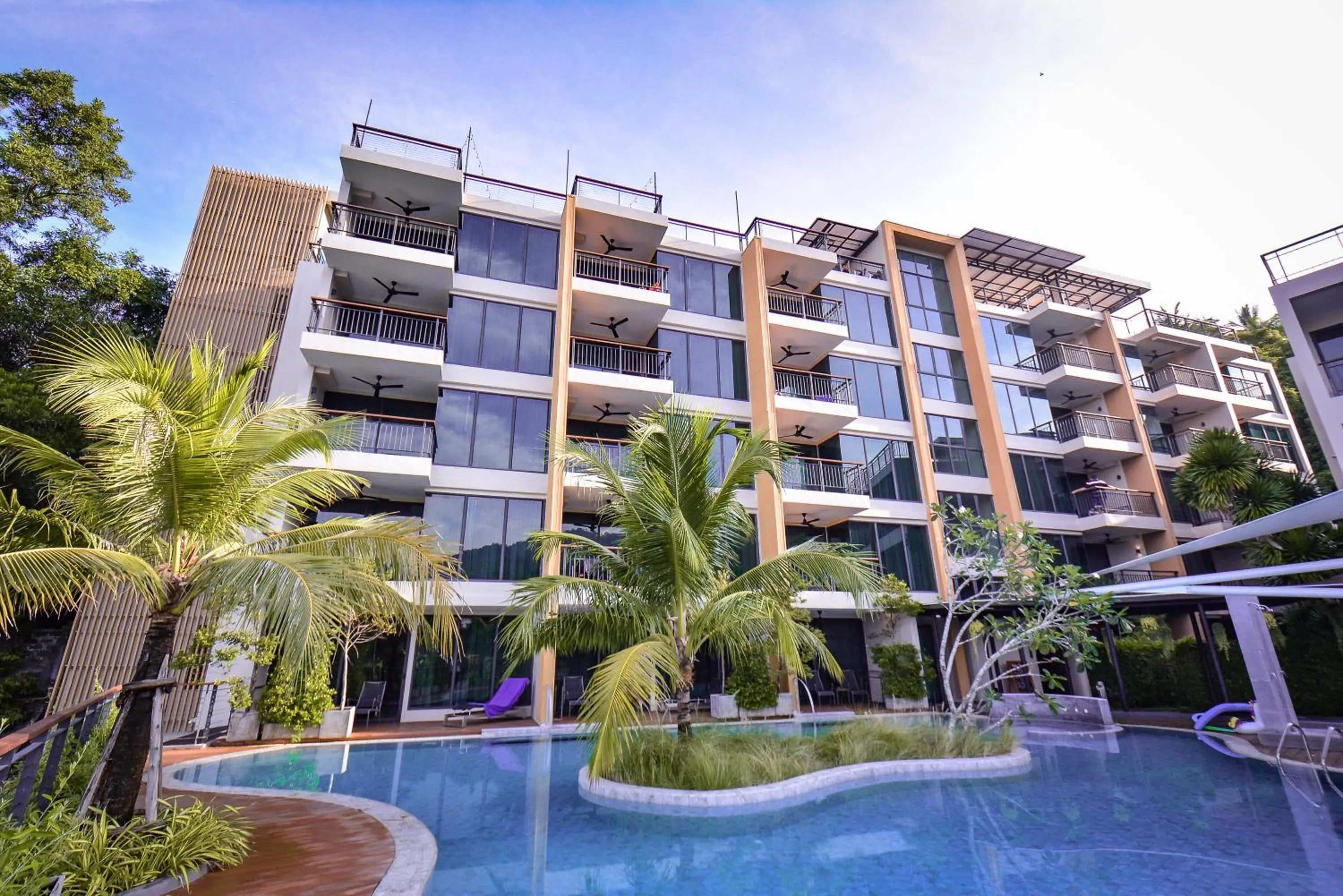 Property building in SKYVIEW Resort Phuket Patong Beach