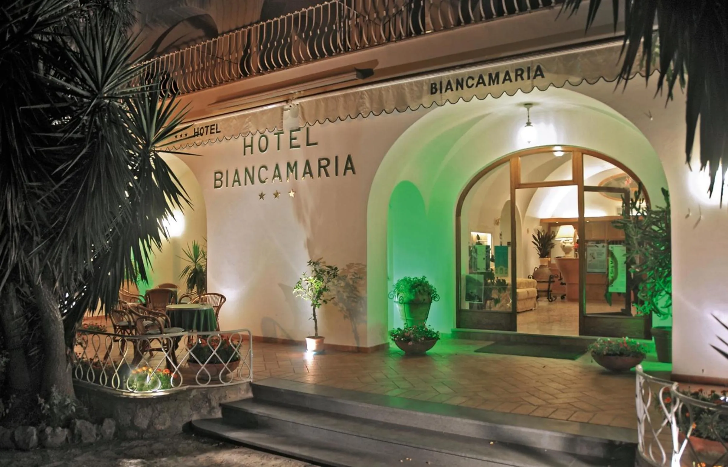 Facade/entrance in Hotel Biancamaria