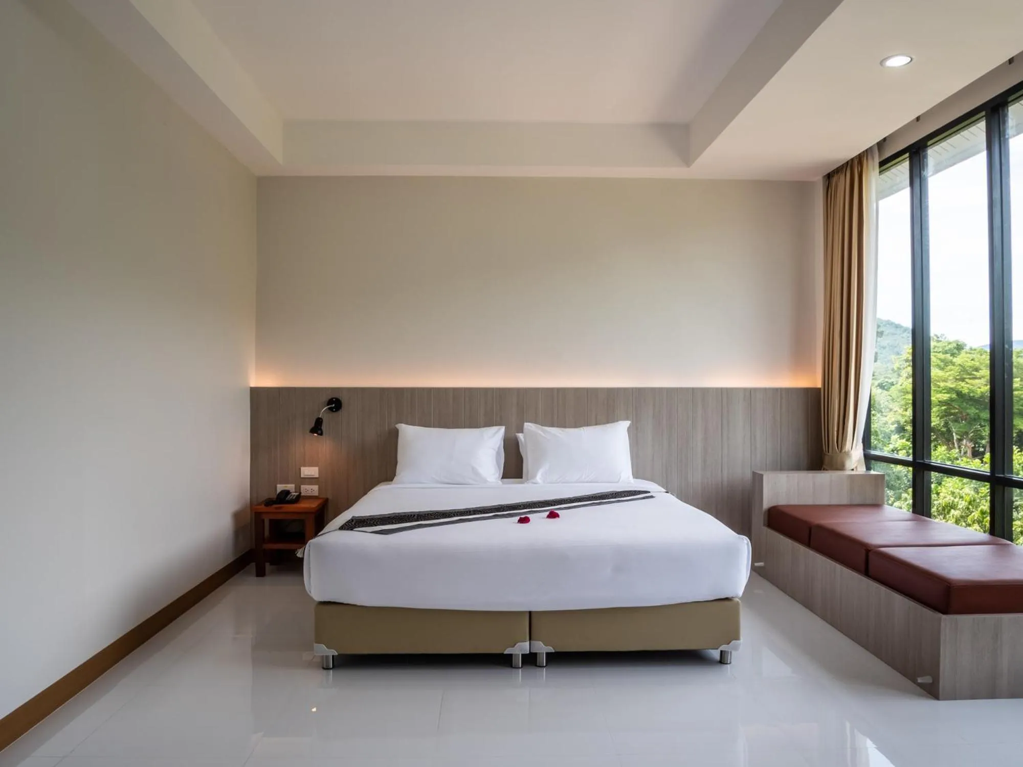 Bedroom, Bed in Ozone Hotel Khao Yai