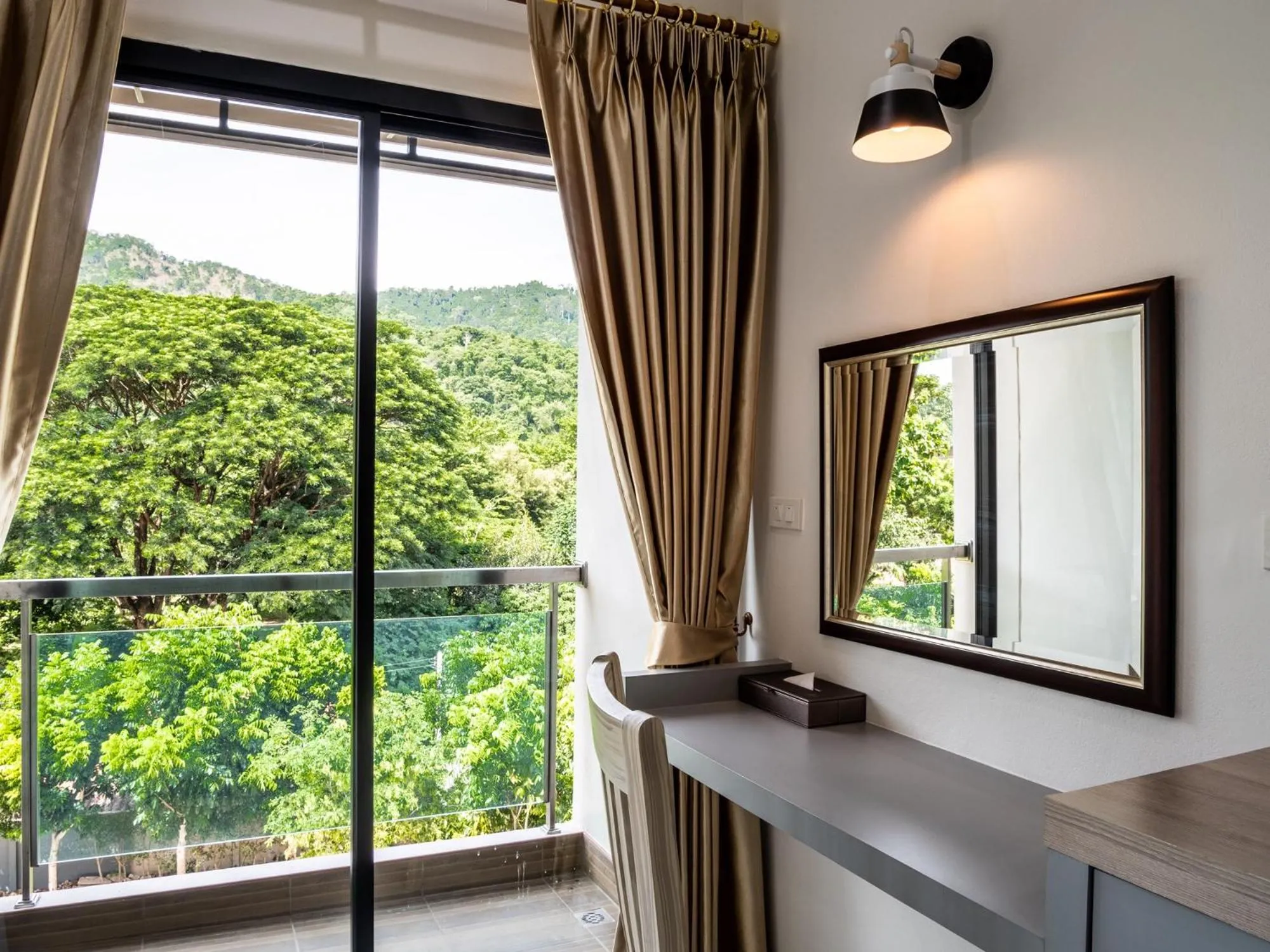 Garden view in Ozone Hotel Khao Yai