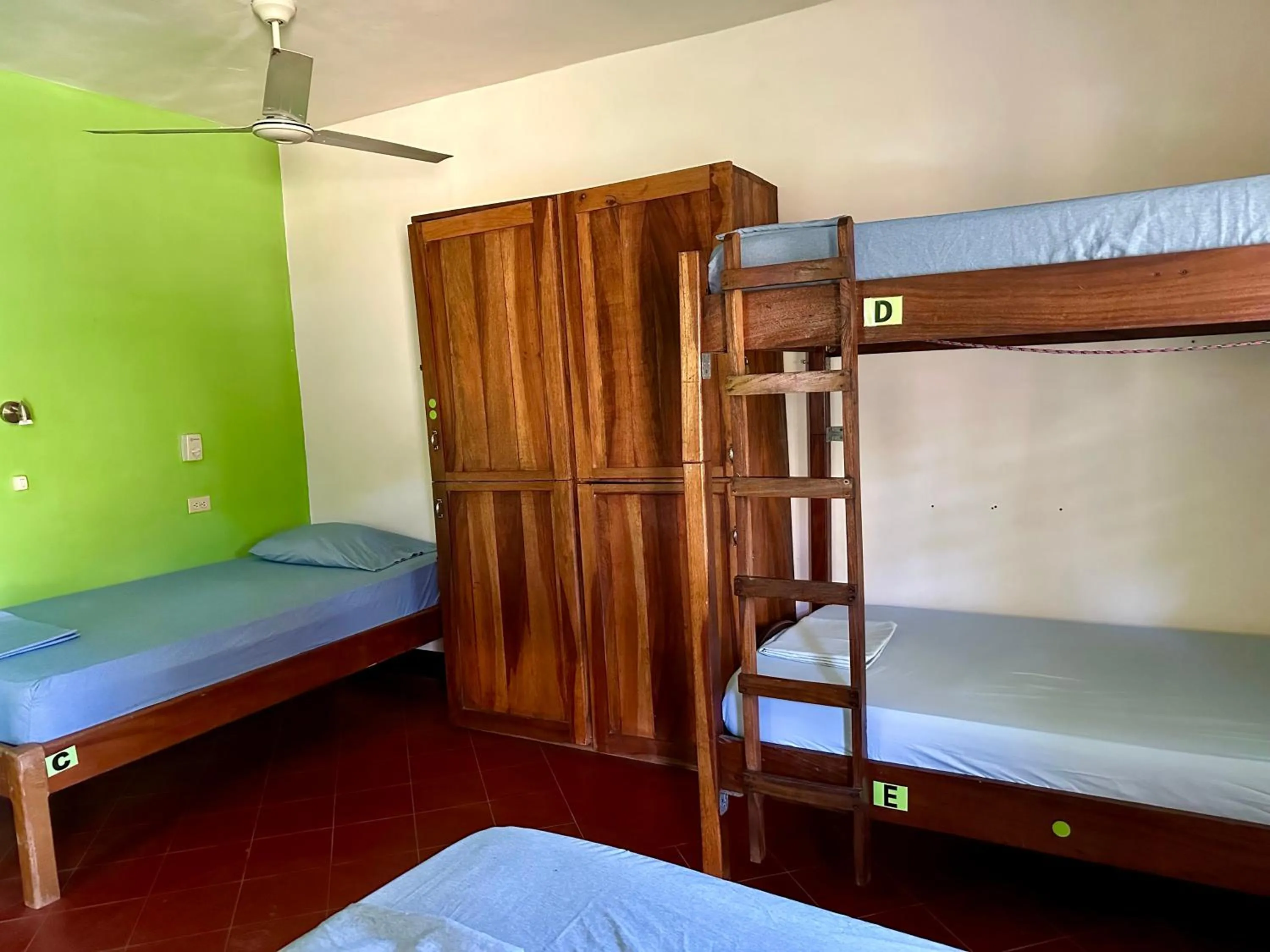 Bed in Hospedaje Soma