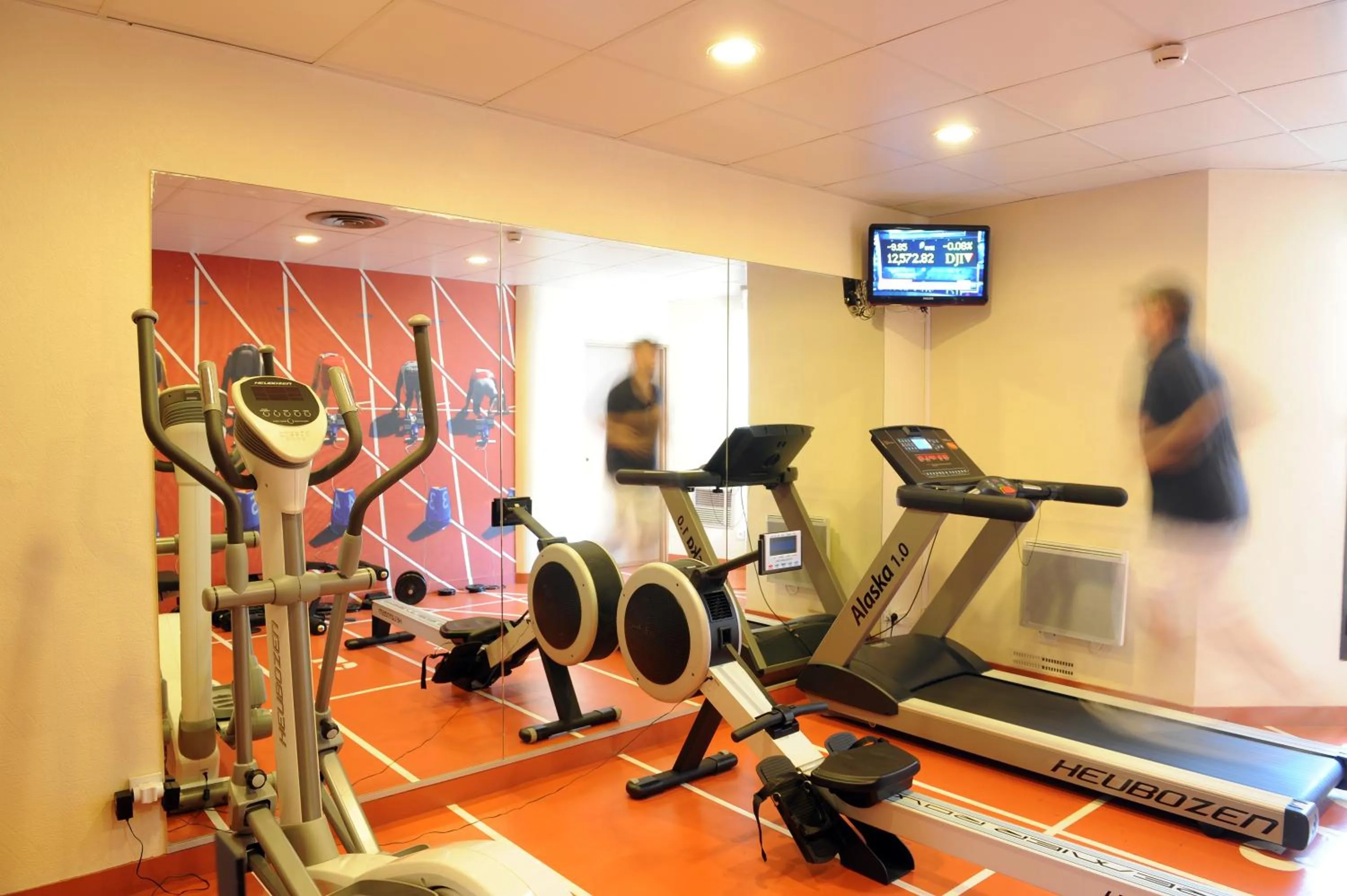Fitness centre/facilities in Aparthotel Adagio Toulouse Centre Ramblas