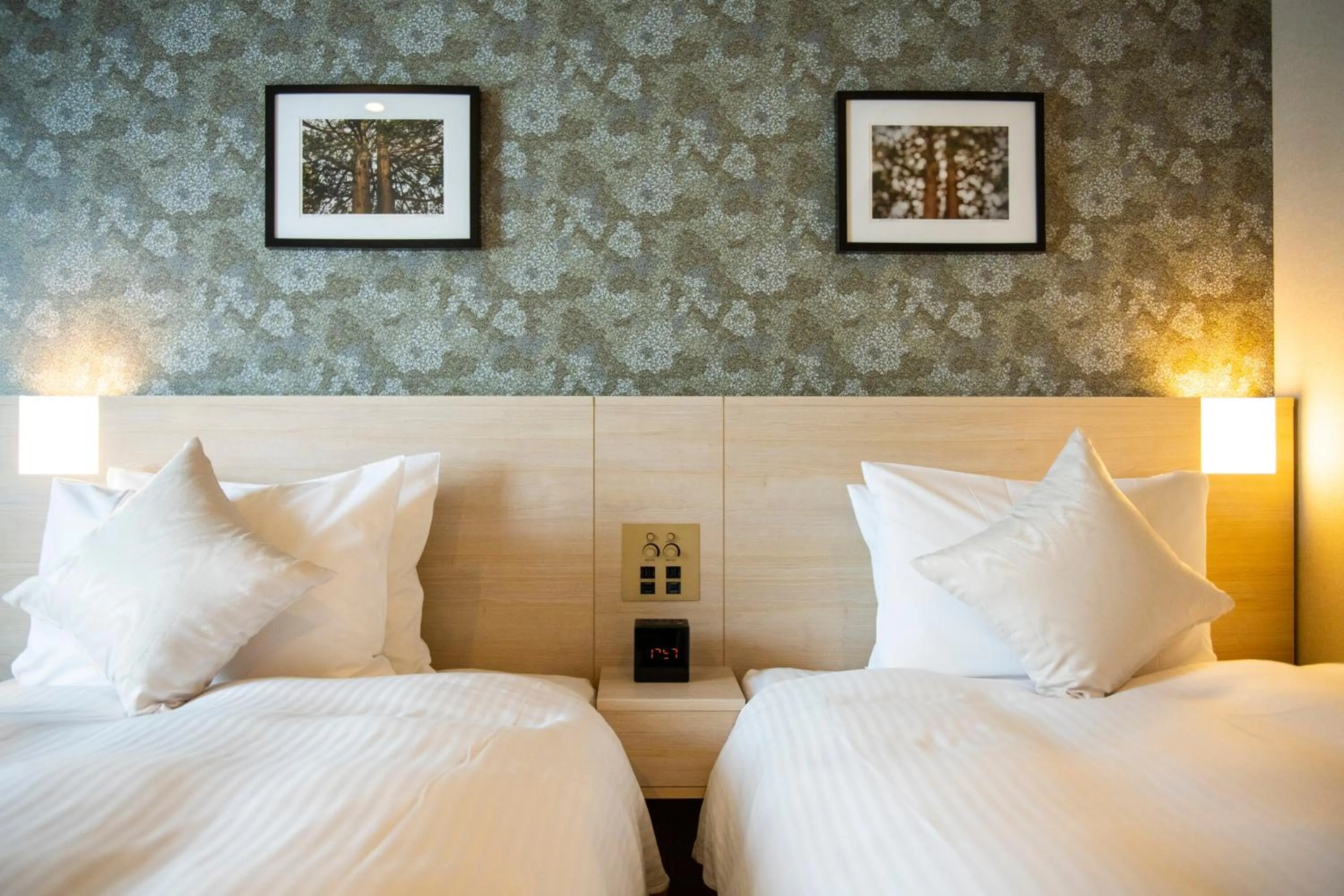 Bed in KOKO HOTEL Sapporo Odori