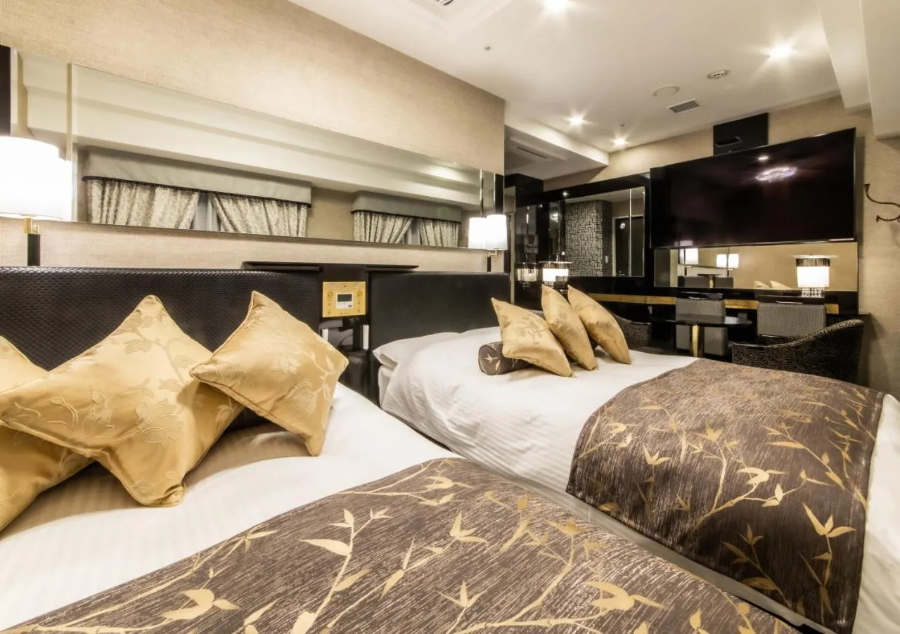 Bed in APA Hotel Kobe Sannomiya Ekimae