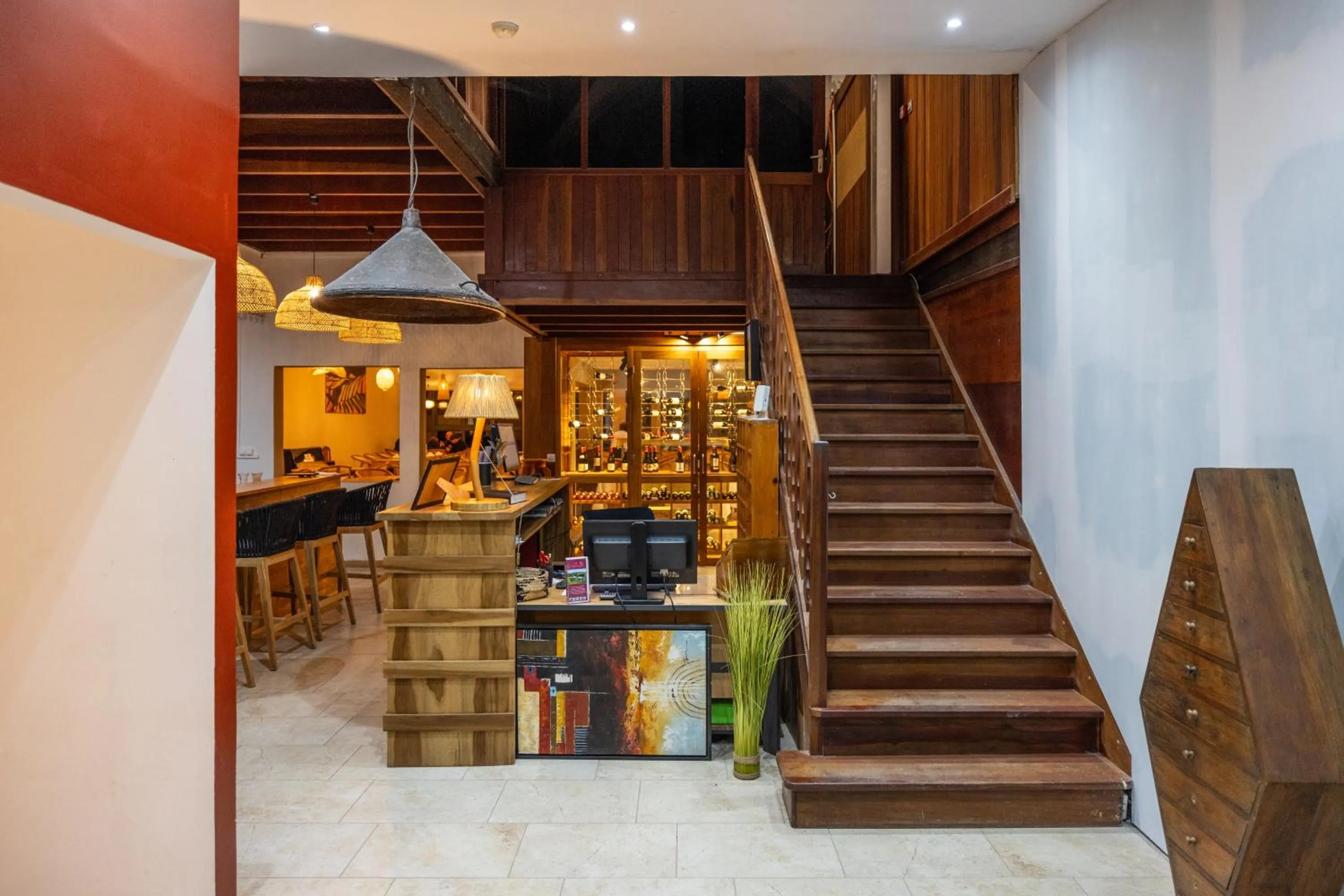 Lobby or reception in Les Géraniums