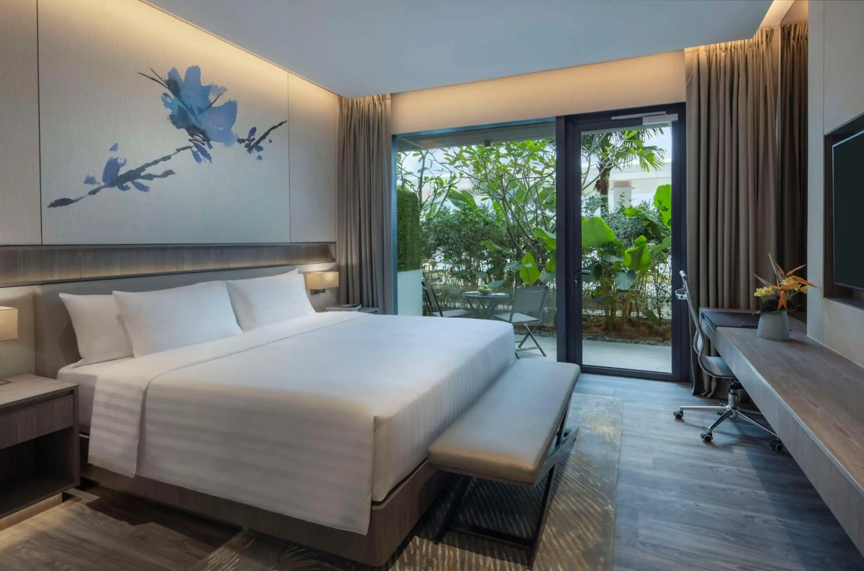 Deluxe Laguna Patio City King in Dusit Thani Laguna Singapore Deluxe Laguna Patio City King in Dusit Thani Laguna Singapore