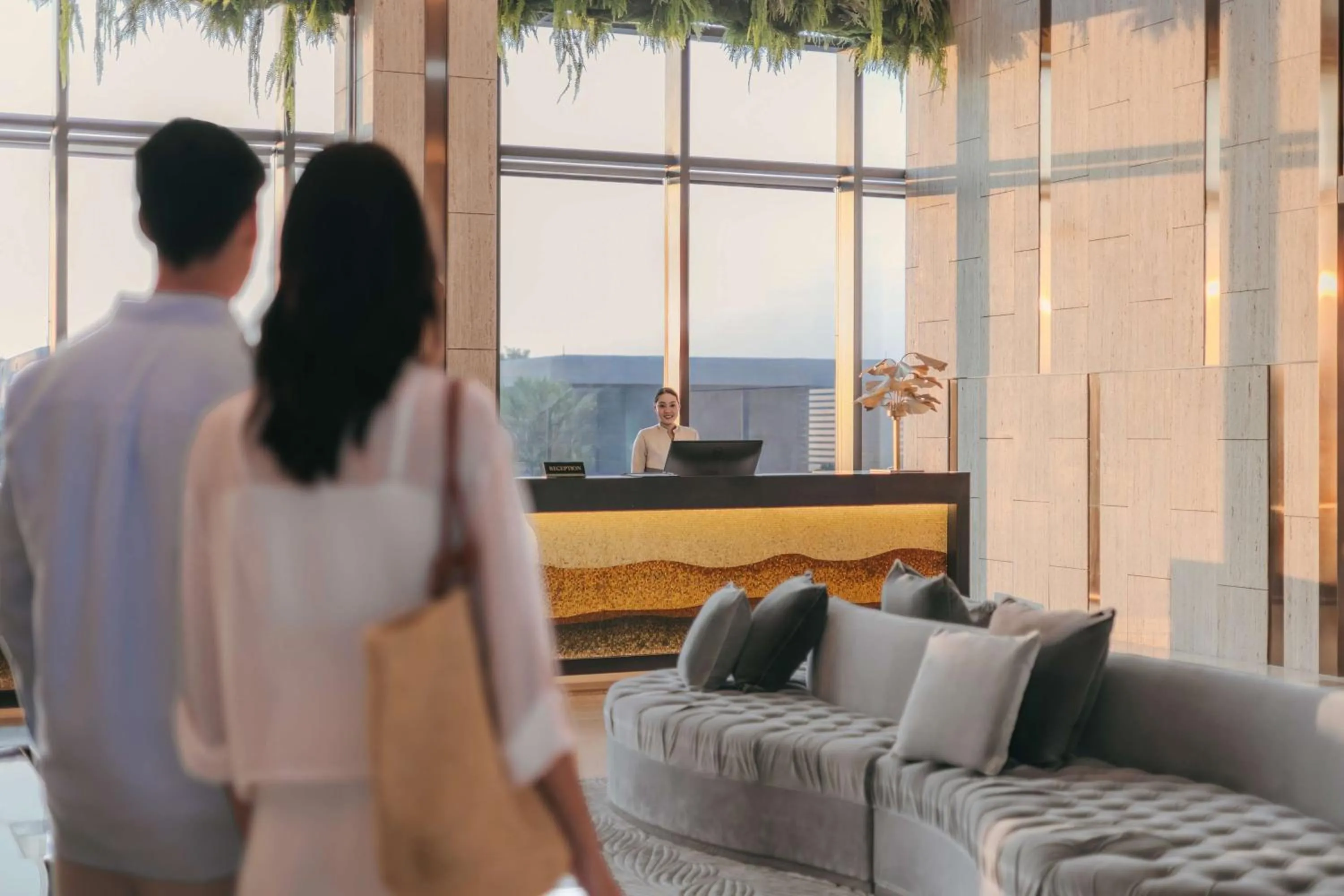 Lobby or reception in Dusit Thani Laguna Singapore