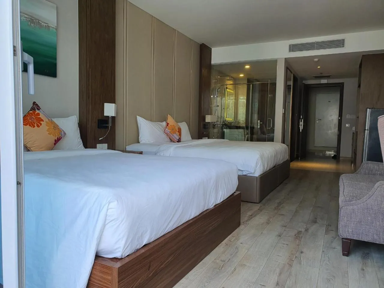 Bed in Handy Panorama Nha Trang Condotel