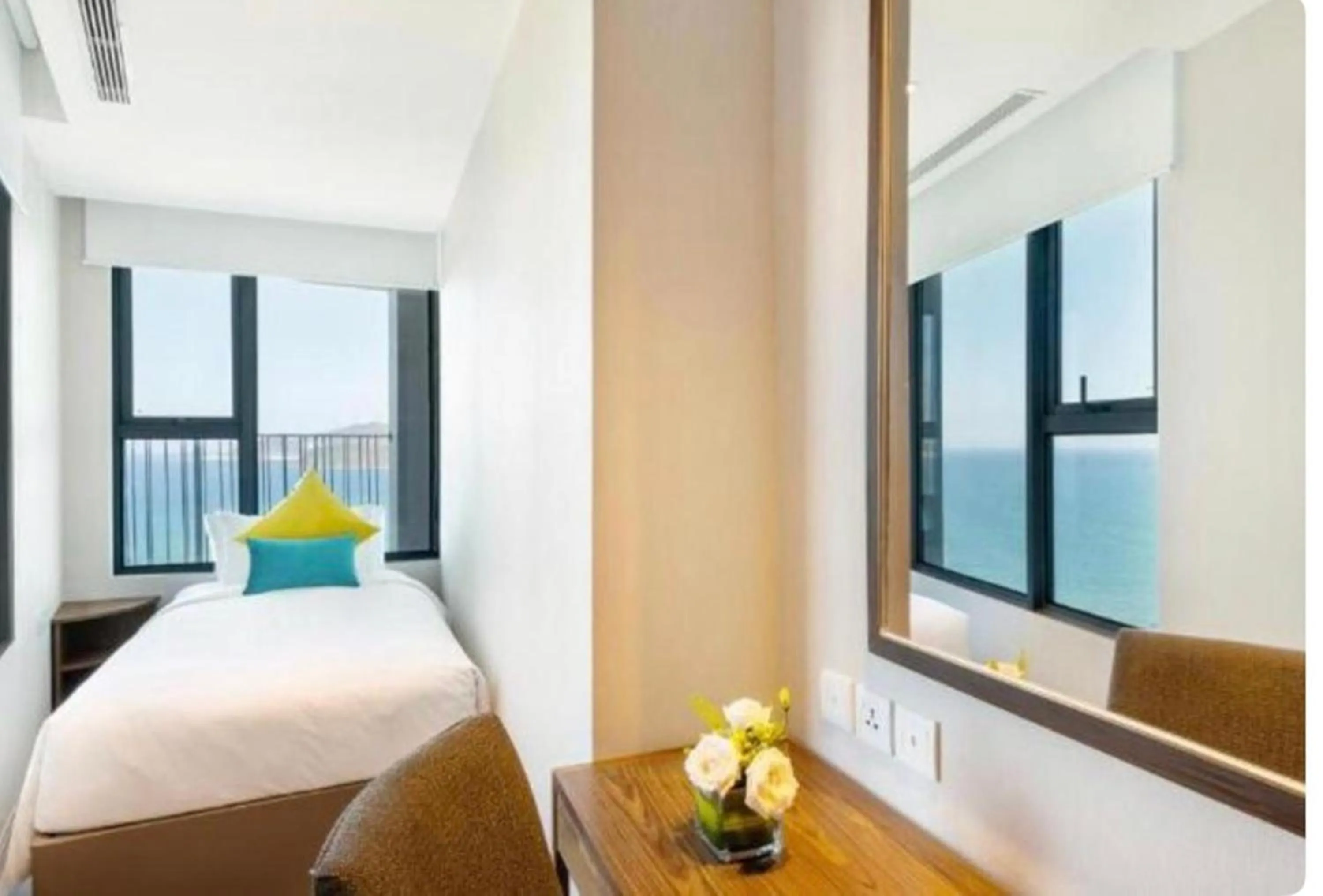 Bed in Handy Panorama Nha Trang Condotel