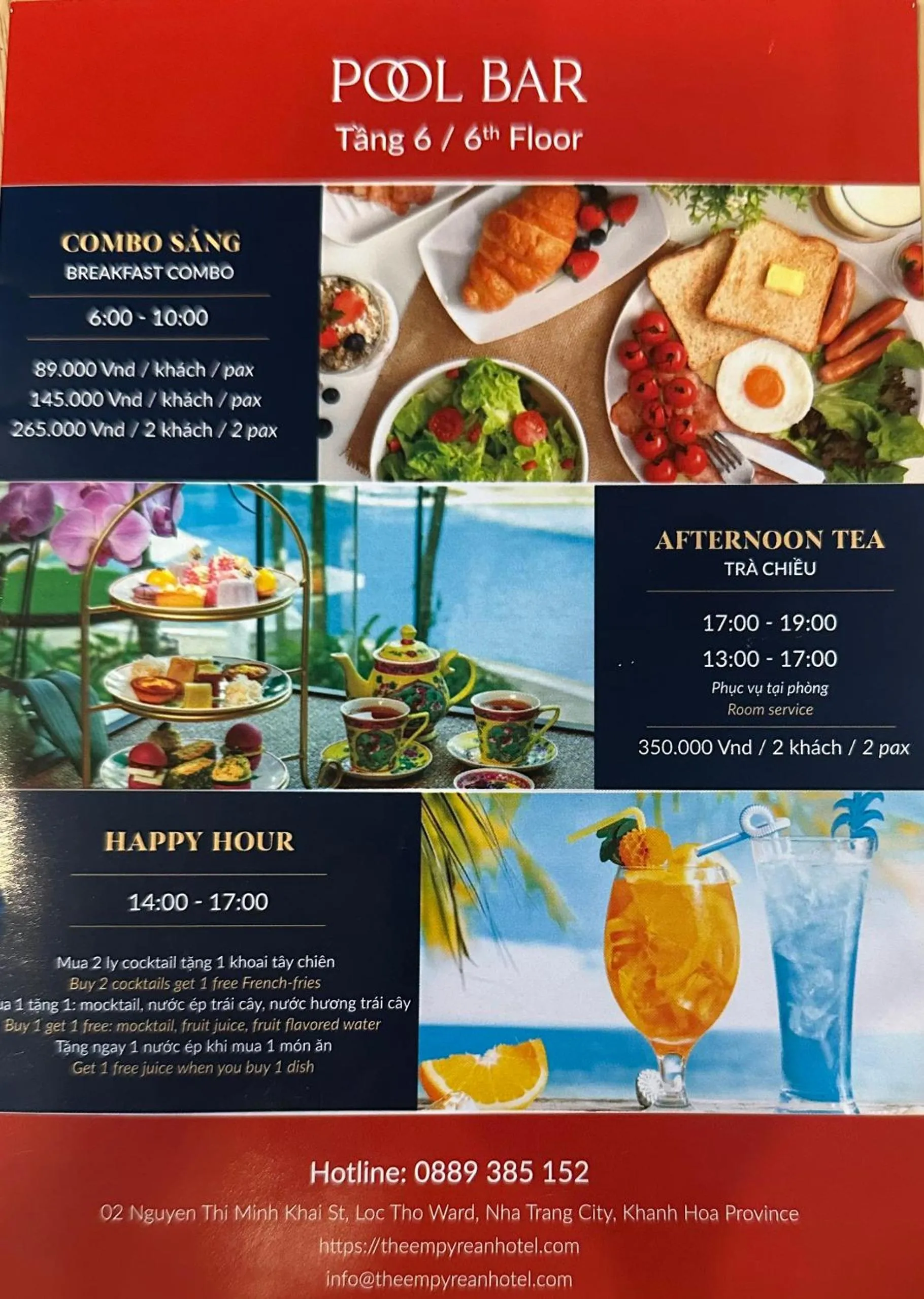 Restaurant/places to eat in Handy Panorama Nha Trang Condotel