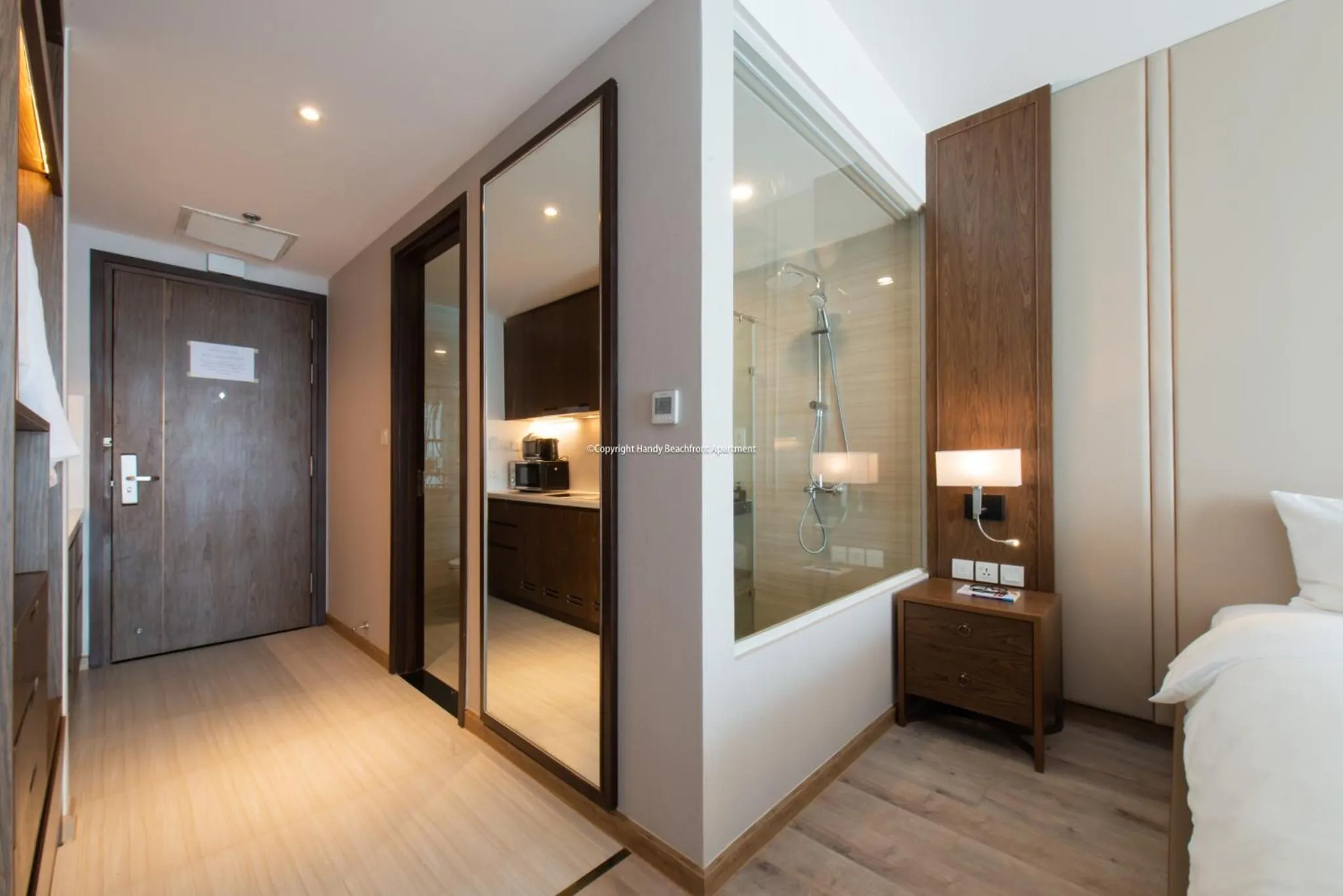 Bed in Handy Panorama Nha Trang Condotel