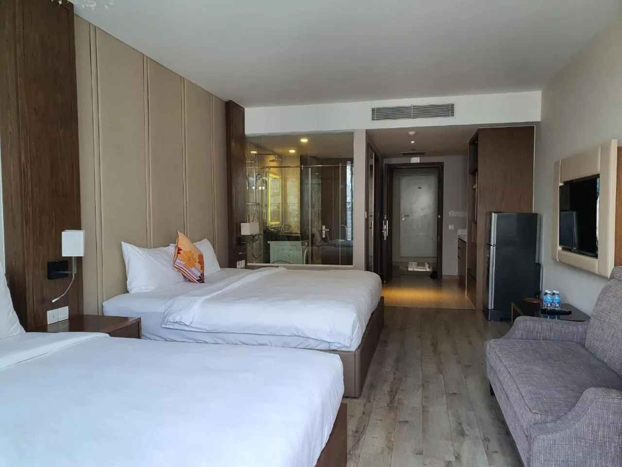 Bed in Handy Panorama Nha Trang Condotel
