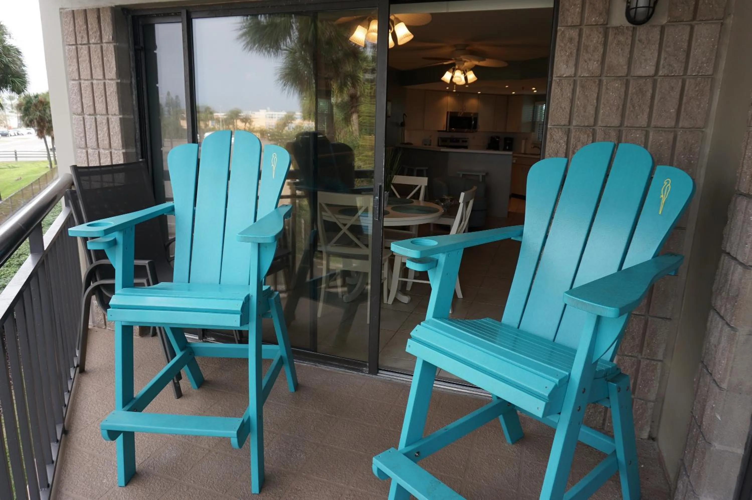 Balcony/Terrace in Gulf Strand Resort by Travel Resort Services