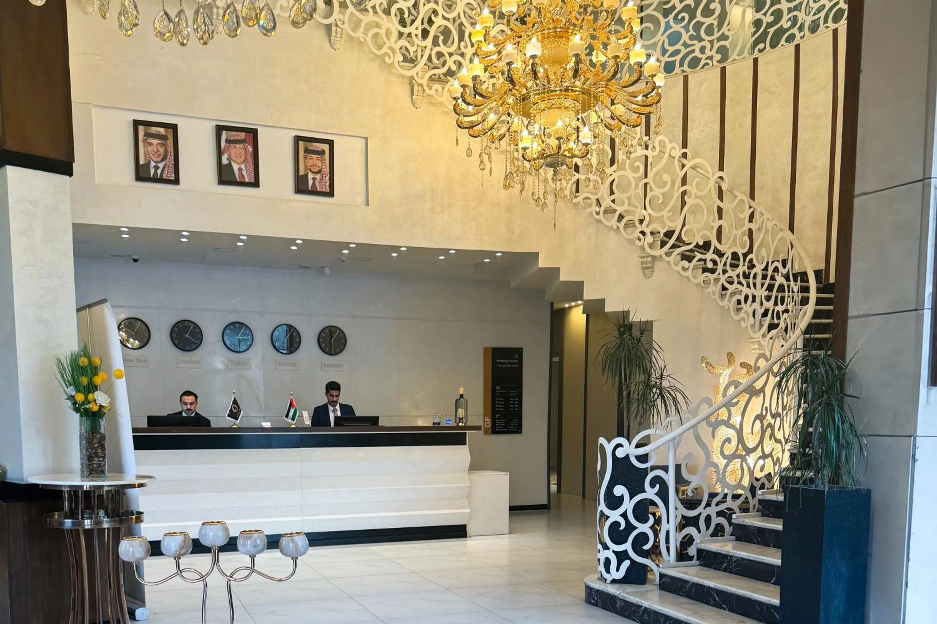Lobby or reception in Opal Hotel Amman
