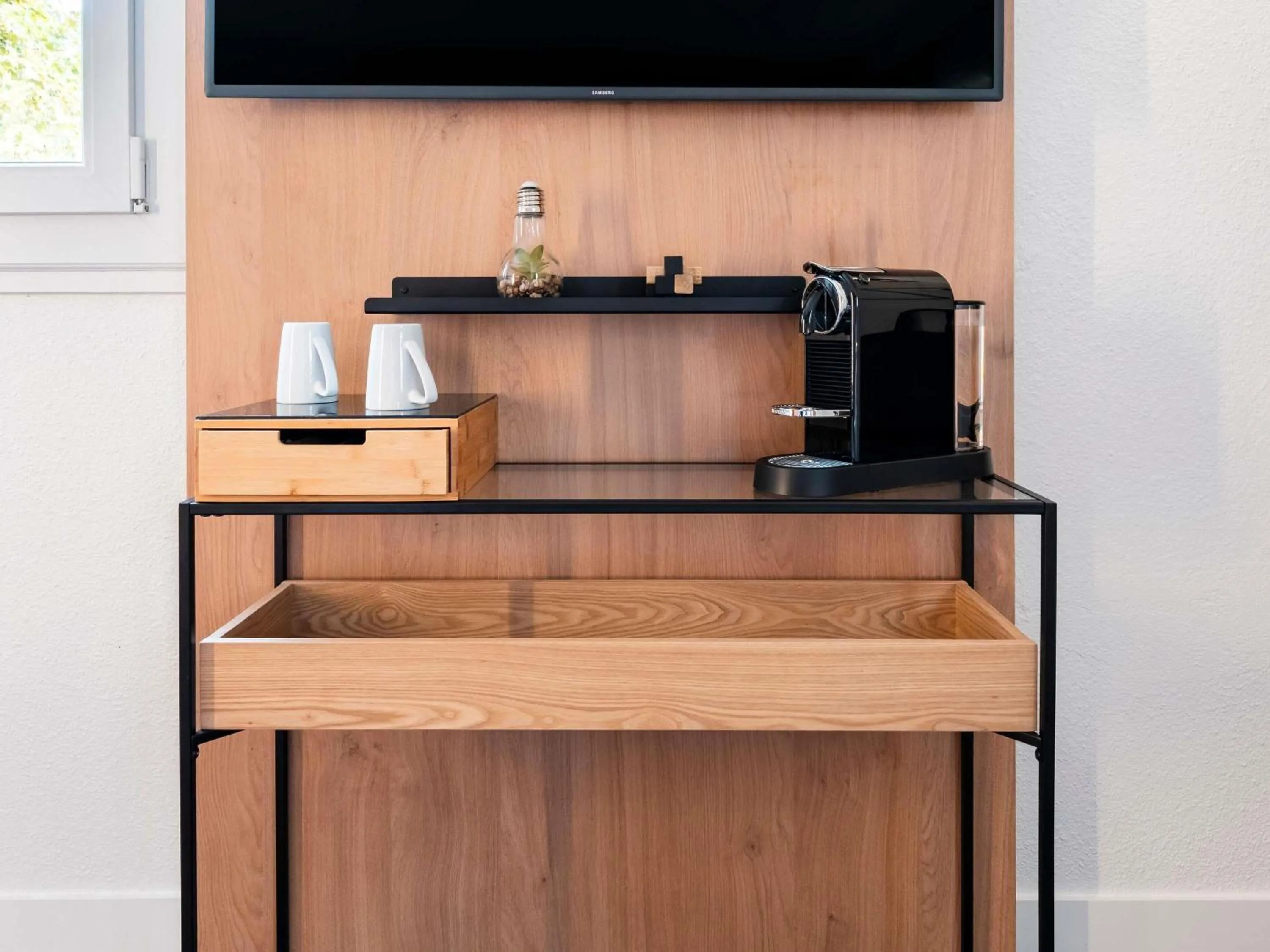 Coffee/tea facilities in Ibis Styles Lyon Villeurbanne Parc de la Tête d'Or