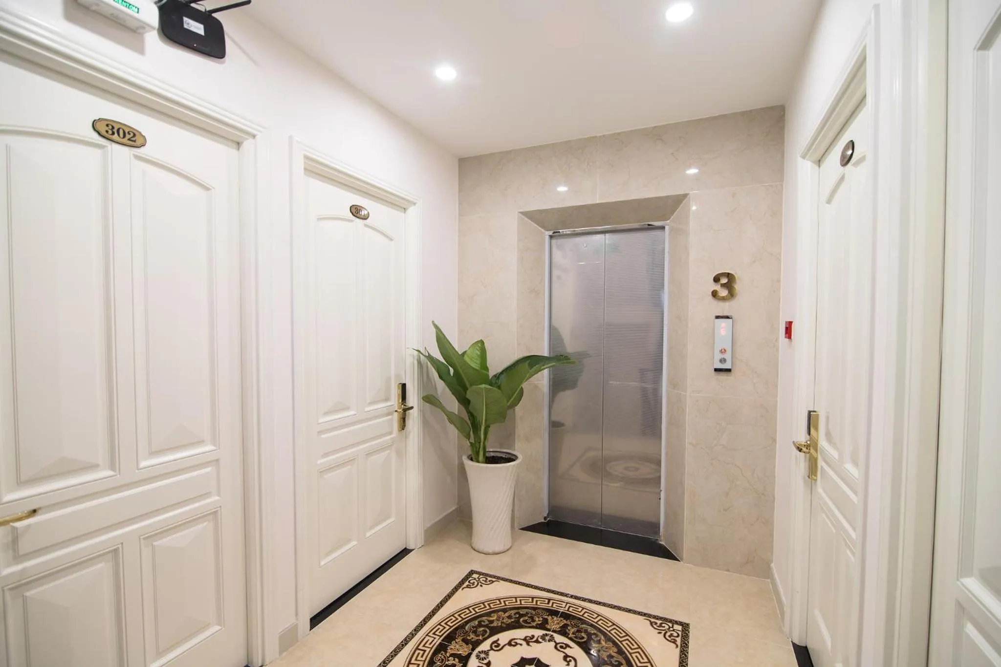 Floor plan in Bin Bin Hotel 7 - Near TON DUC THANG University