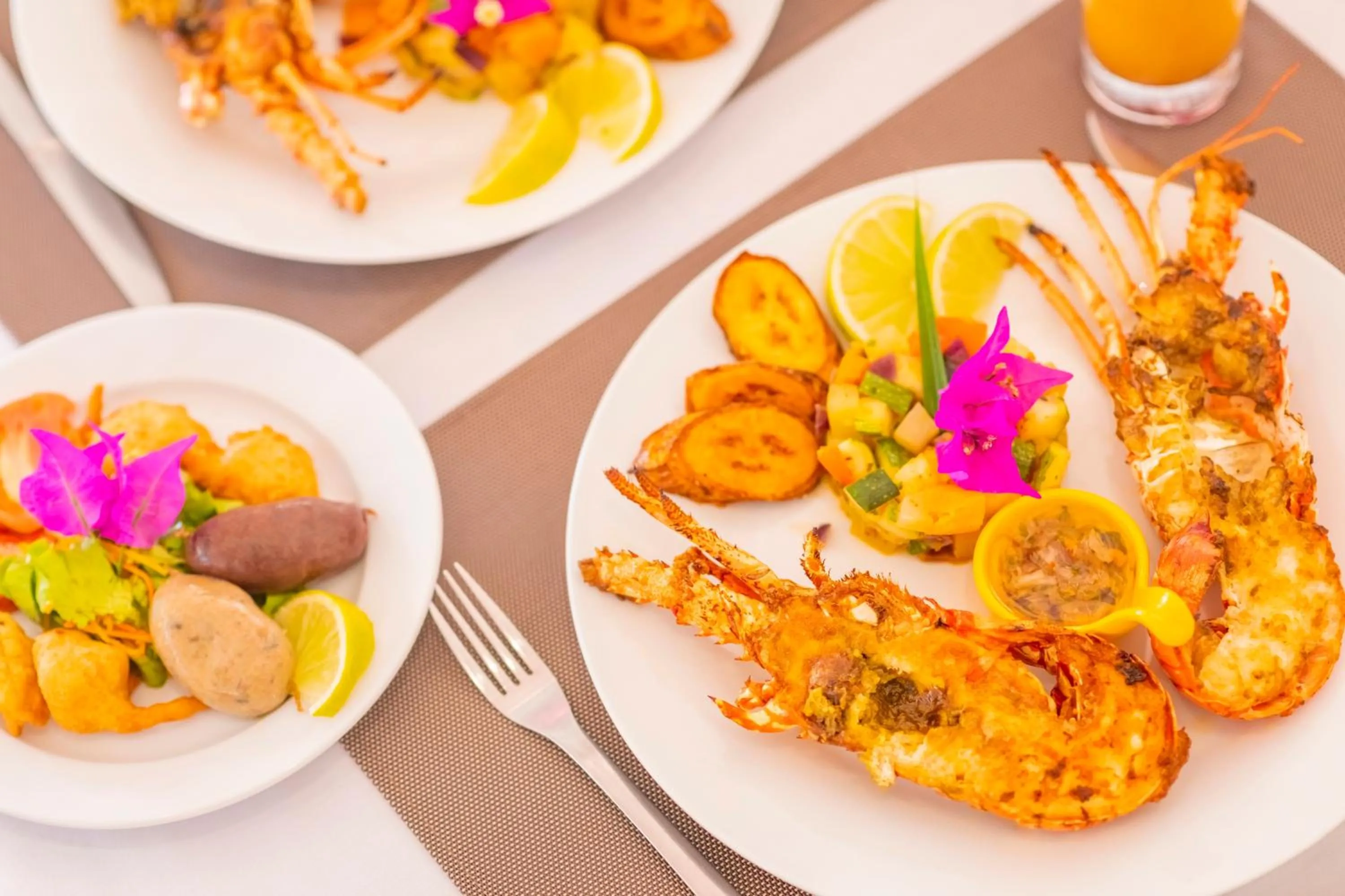 Food and drinks in Village Pierre & Vacances Sainte Anne