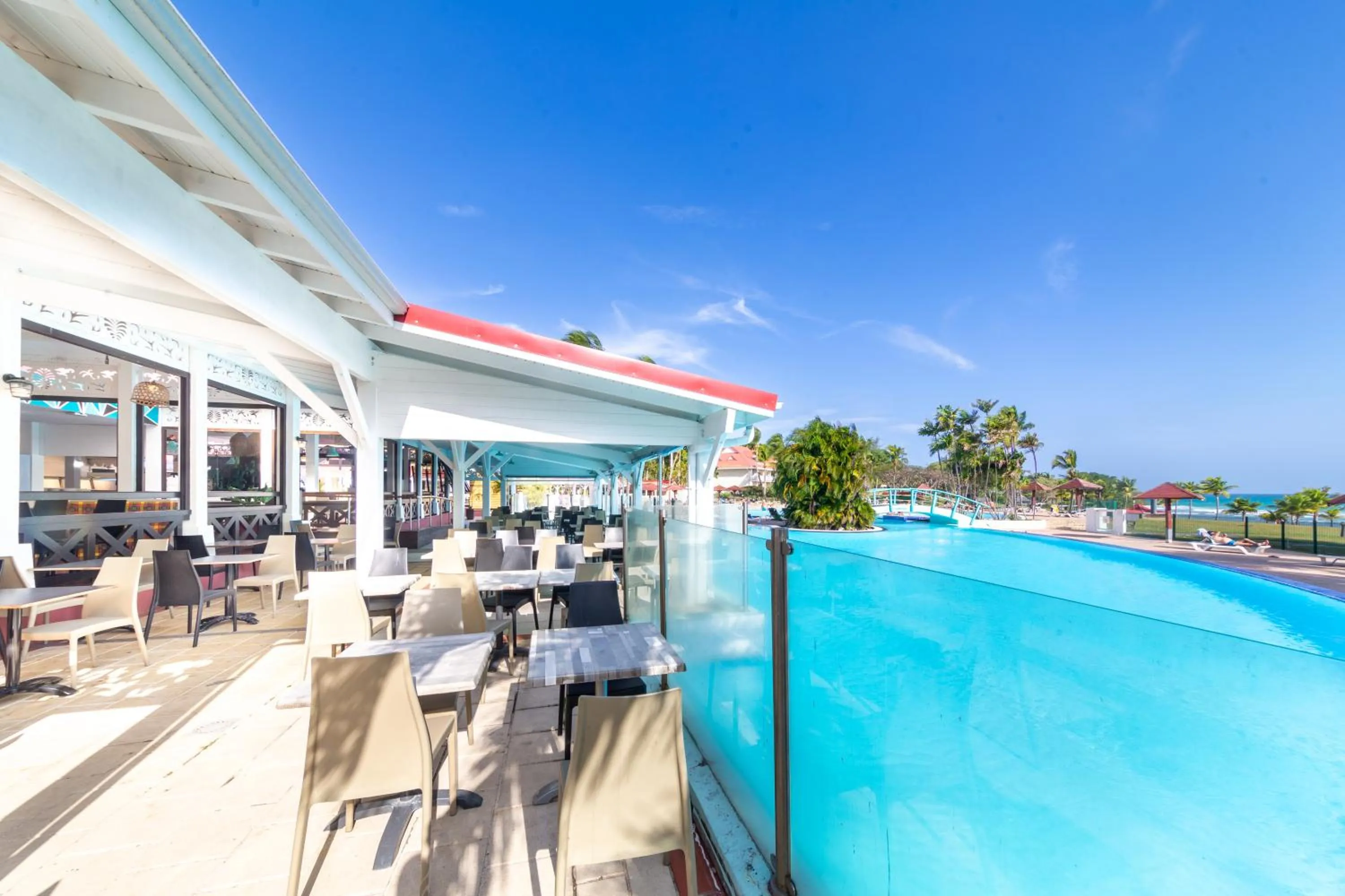 Patio in Village Pierre & Vacances Sainte Anne