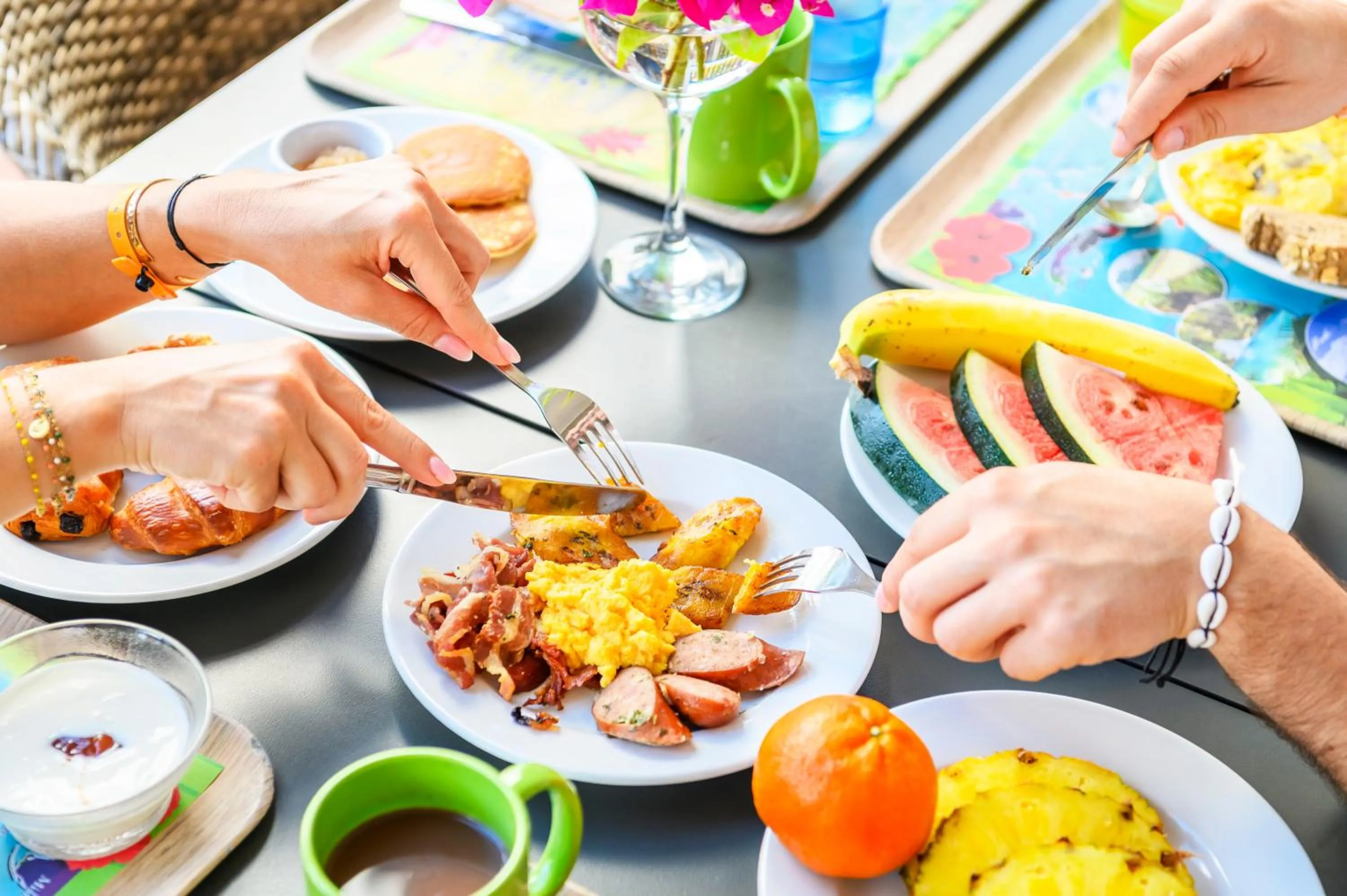 Food and drinks in Village Pierre & Vacances Sainte Anne